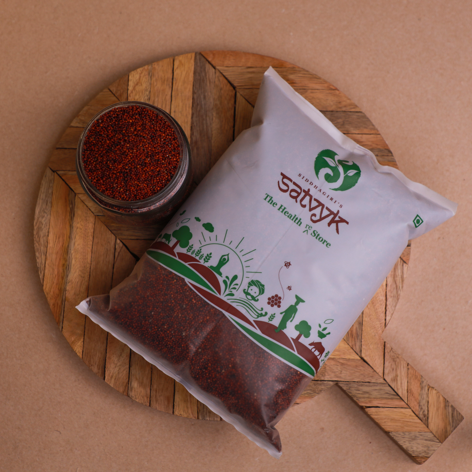 Organic Ragi Whole | Finger Millet| Nachani | Ragi Millet | Vegan, Gluten-free, Non GMO | Pesticide-free millets | Unpolished Whole Grain Ragi