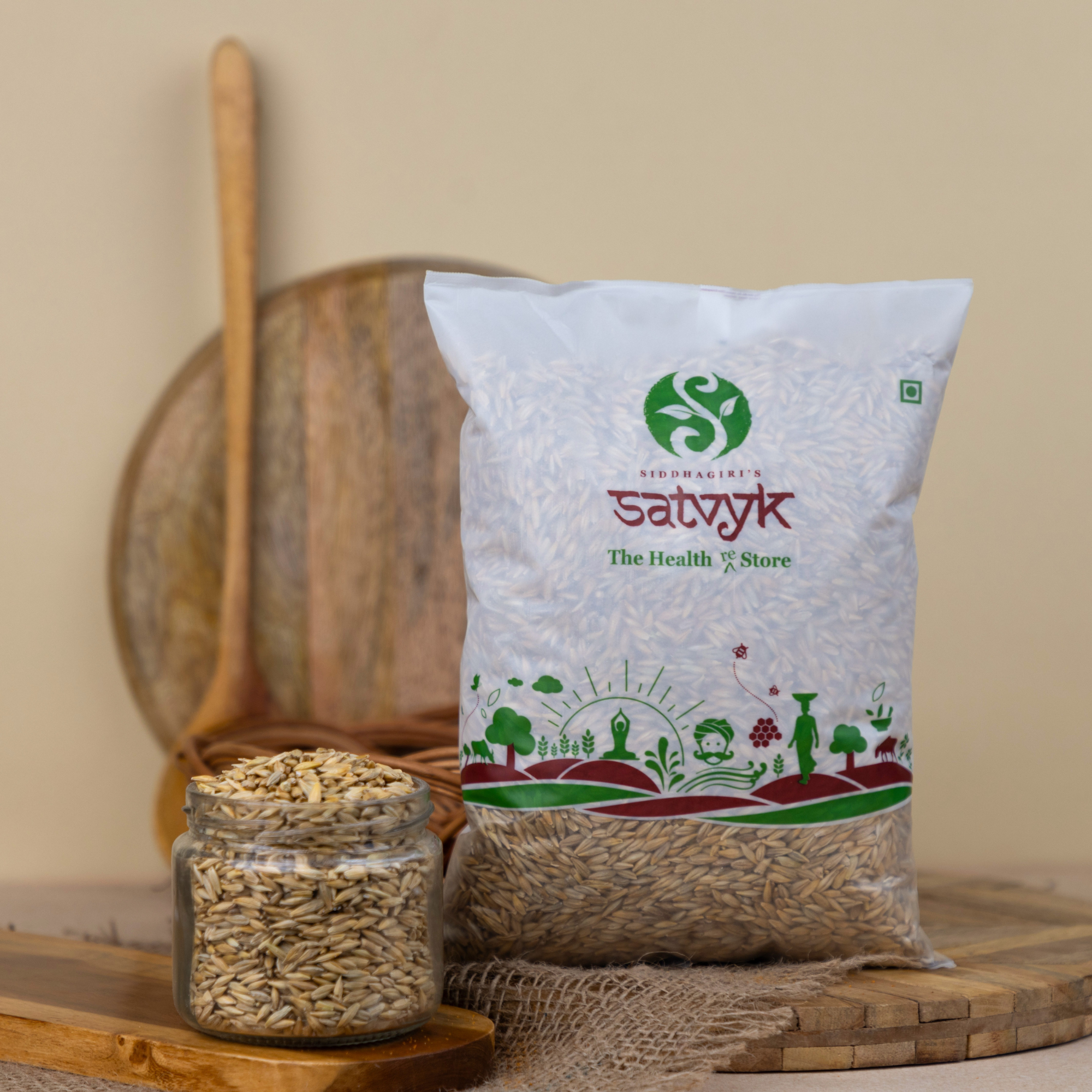 Whole grain barley, Sabut Jau | Barley Whole | High fibre jau | Low glycemic index grain | Pesticide-free, Non GMO