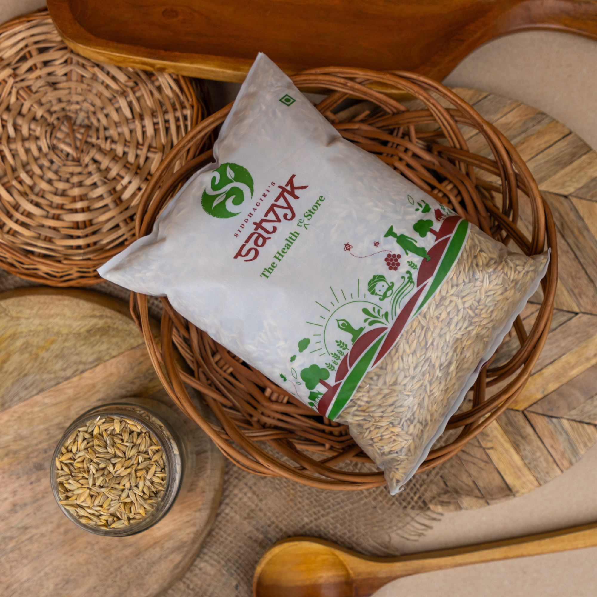 Whole grain barley, Sabut Jau | Barley Whole | High fibre jau | Low glycemic index grain | Pesticide-free, Non GMO