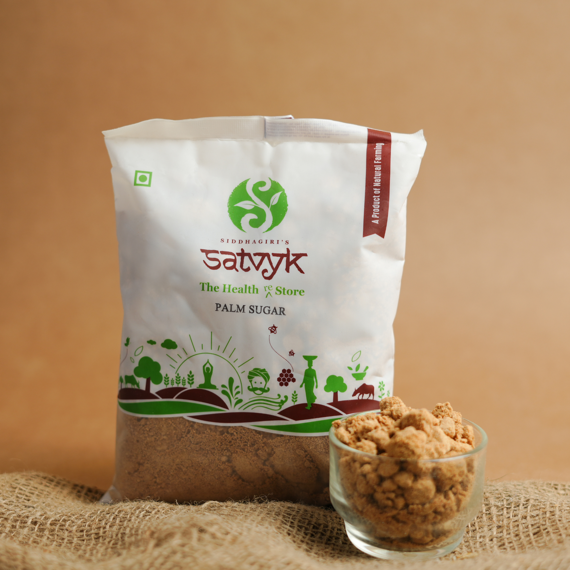 Palm Sugar | Natural Sweetener from Palm Nectar | Rich in Minerals | Low Glycemic Index | Ideal for Desserts & Traditional Recipes