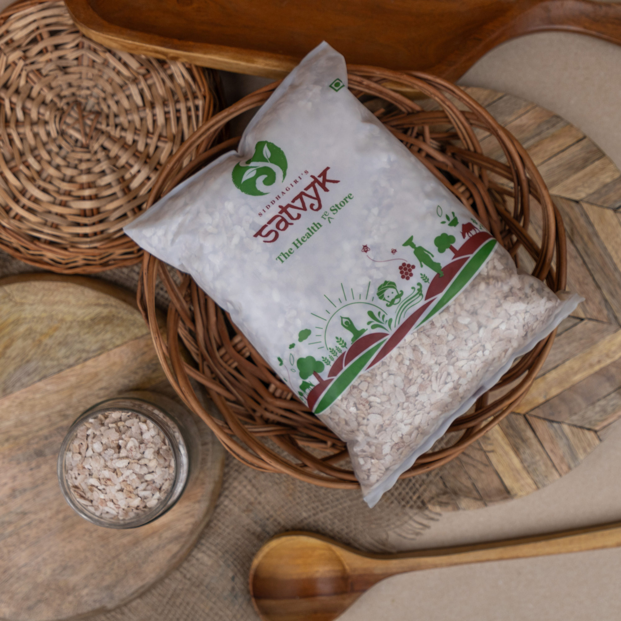 Red Poha | Iron-Rich Flattened Rice | Fibre-Rich & Gluten-Free | Perfect for Nutritious Breakfast