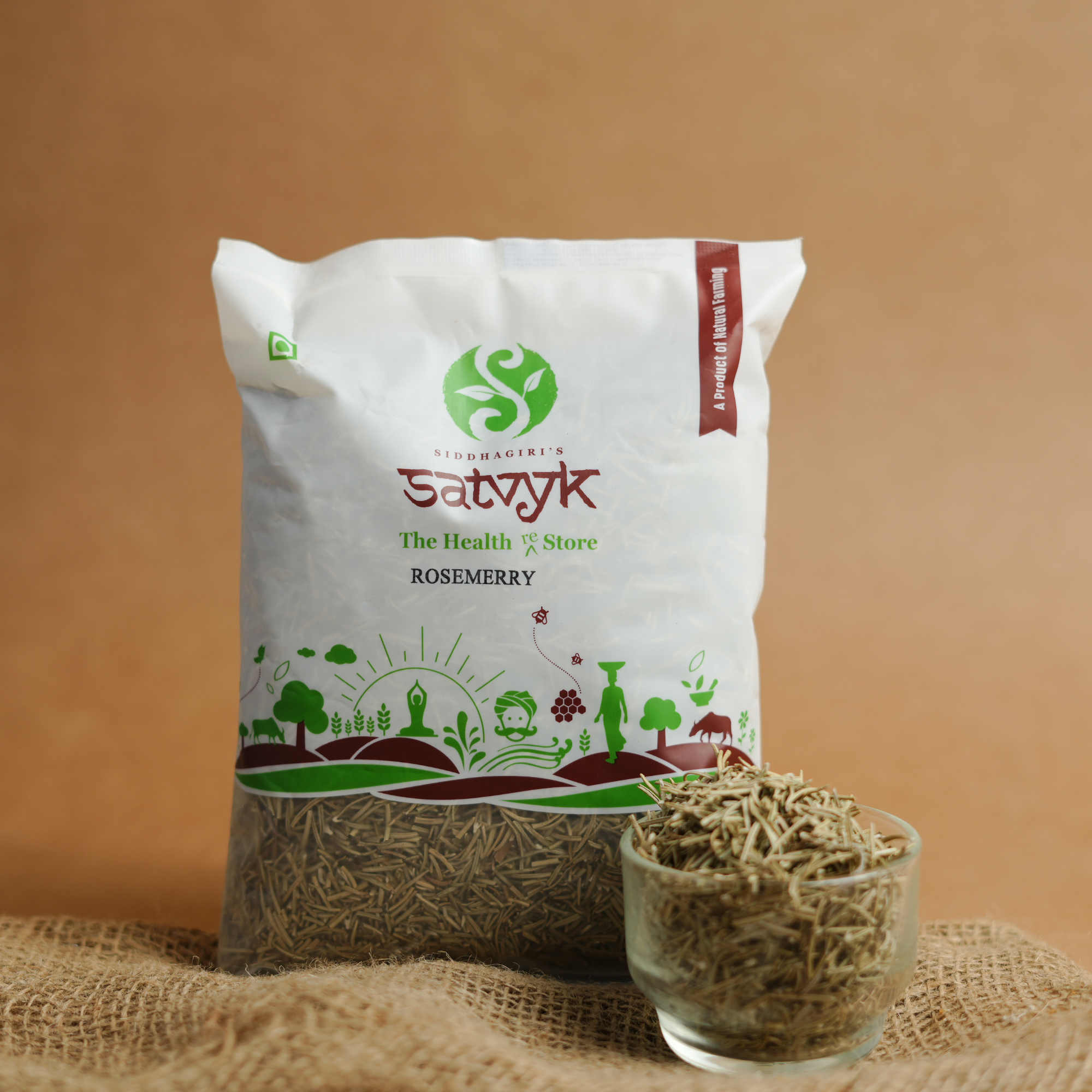 Rosemary | Aromatic Dried Herb for Tea & Seasoning | Ideal for Cooking | Pure & Naturally Sun-Dried