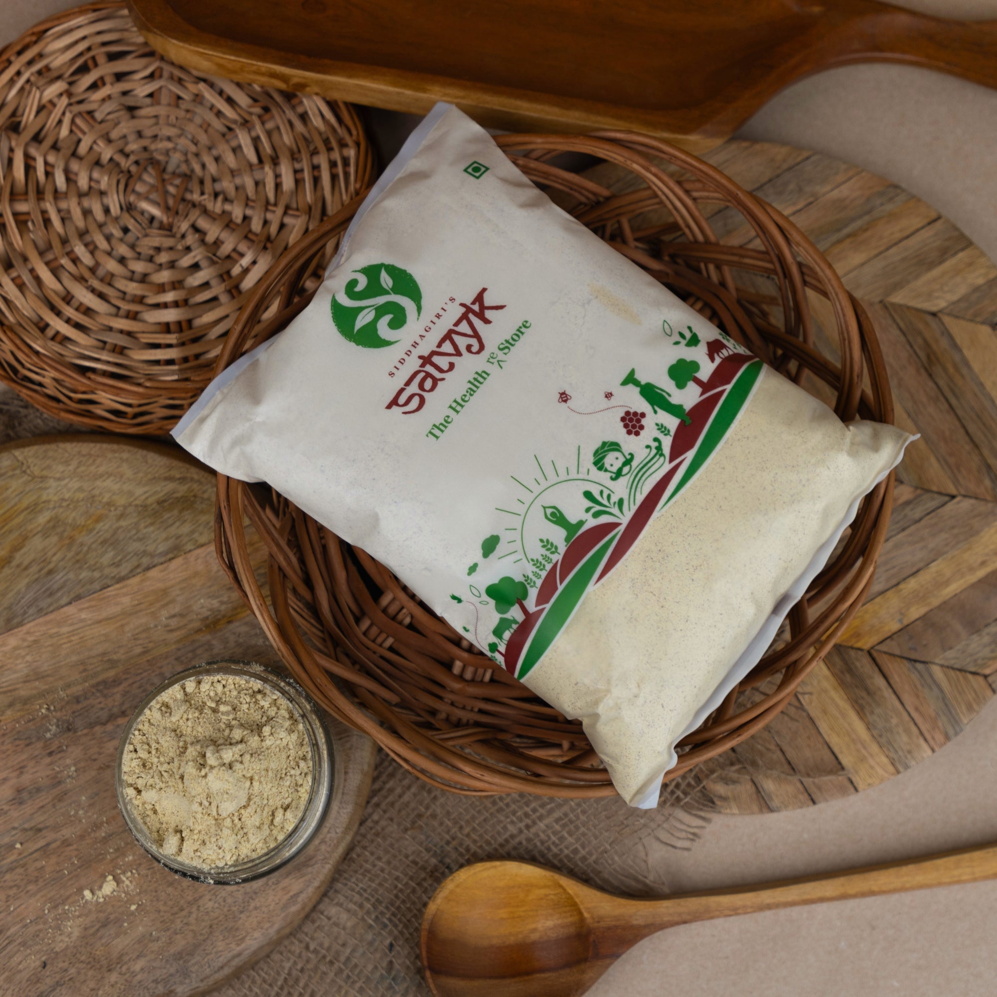 100% Natural and Gluten free Chana Sattu | Sattu Drink Powder | High Protein Drink Sattu | Natural Protien Powder | Roasted Gram Flour Atta | Chana Powder | Chemical-free | Zero Pesticide |Stone-grounded