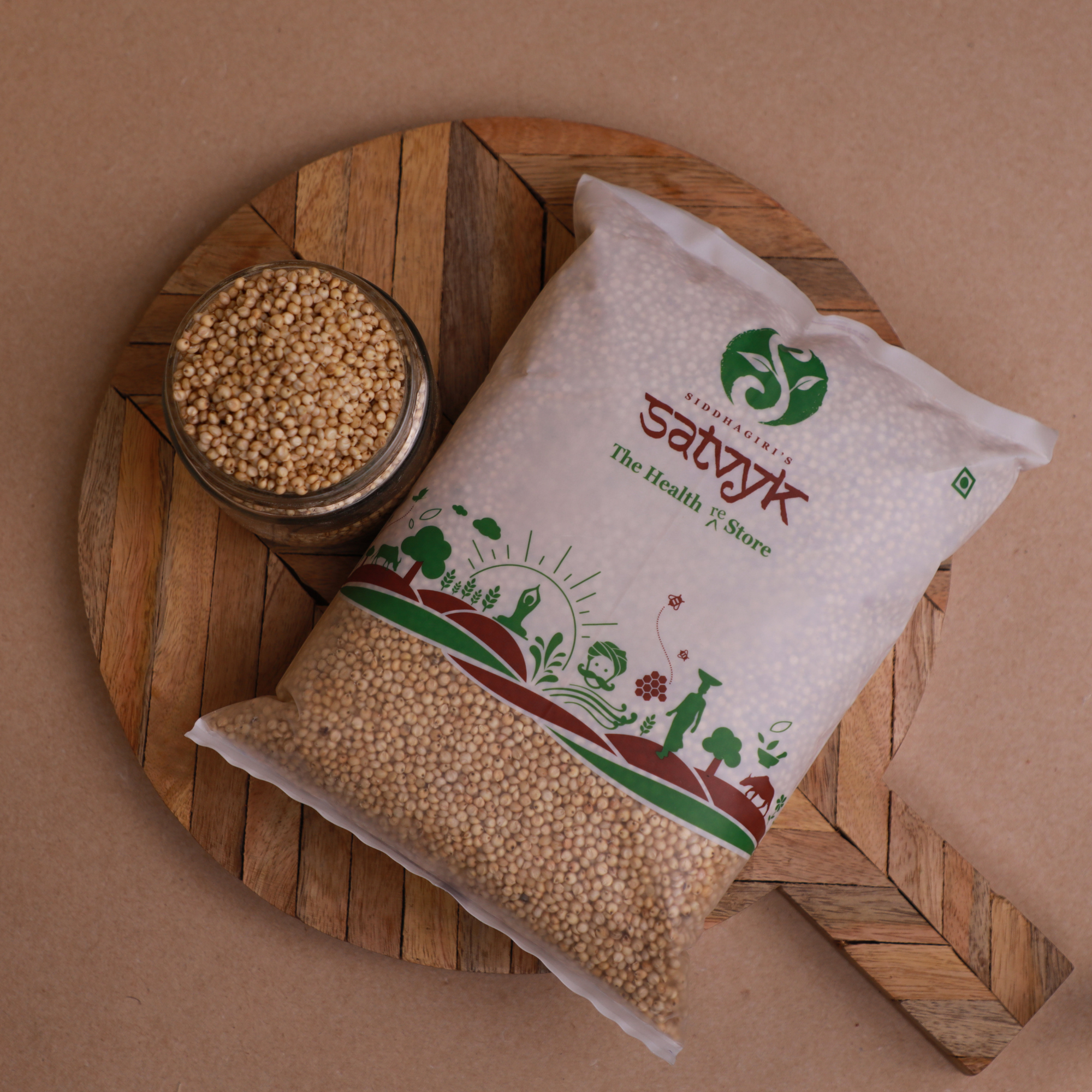 Organic Jowar Millet | Whole Jowar |Unpolished Jowar Millet | Sorghum | 100% Organic | Non GMO