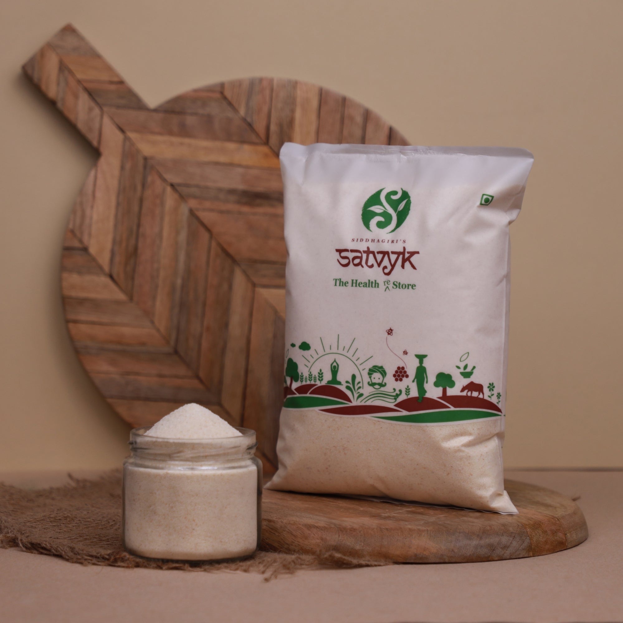 100% Organic Wheat Rava | Wheat Suji | Wheat Sooji| Sooji Upma Rava| Non Sticky Rava | Organic Sooji | Semolina
