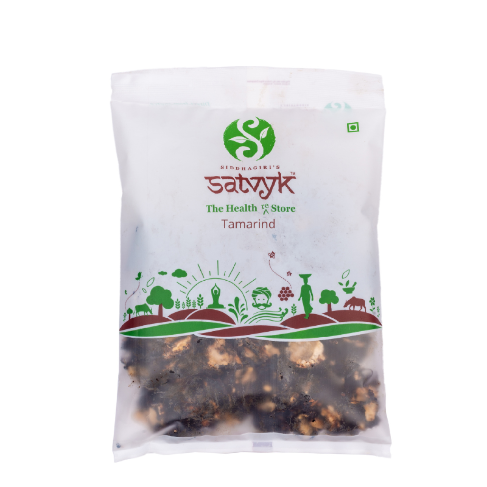 Tamarind | Seedless & Naturally Aged | Rich Tangy Pulp | For South Indian, Chaat & Chutney Recipes