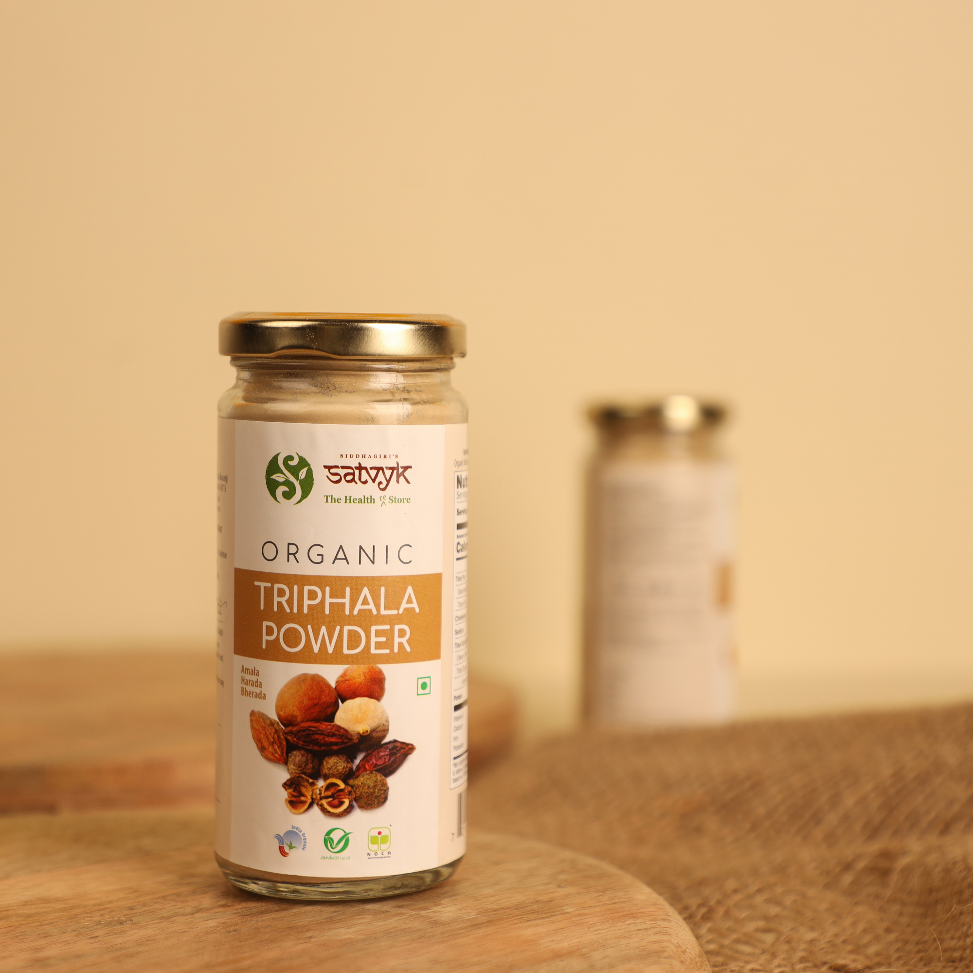 Triphala Powder | Digestive Tonic | Detox Blend of Amla, Haritaki & Bibhitaki | Gentle Daily Support