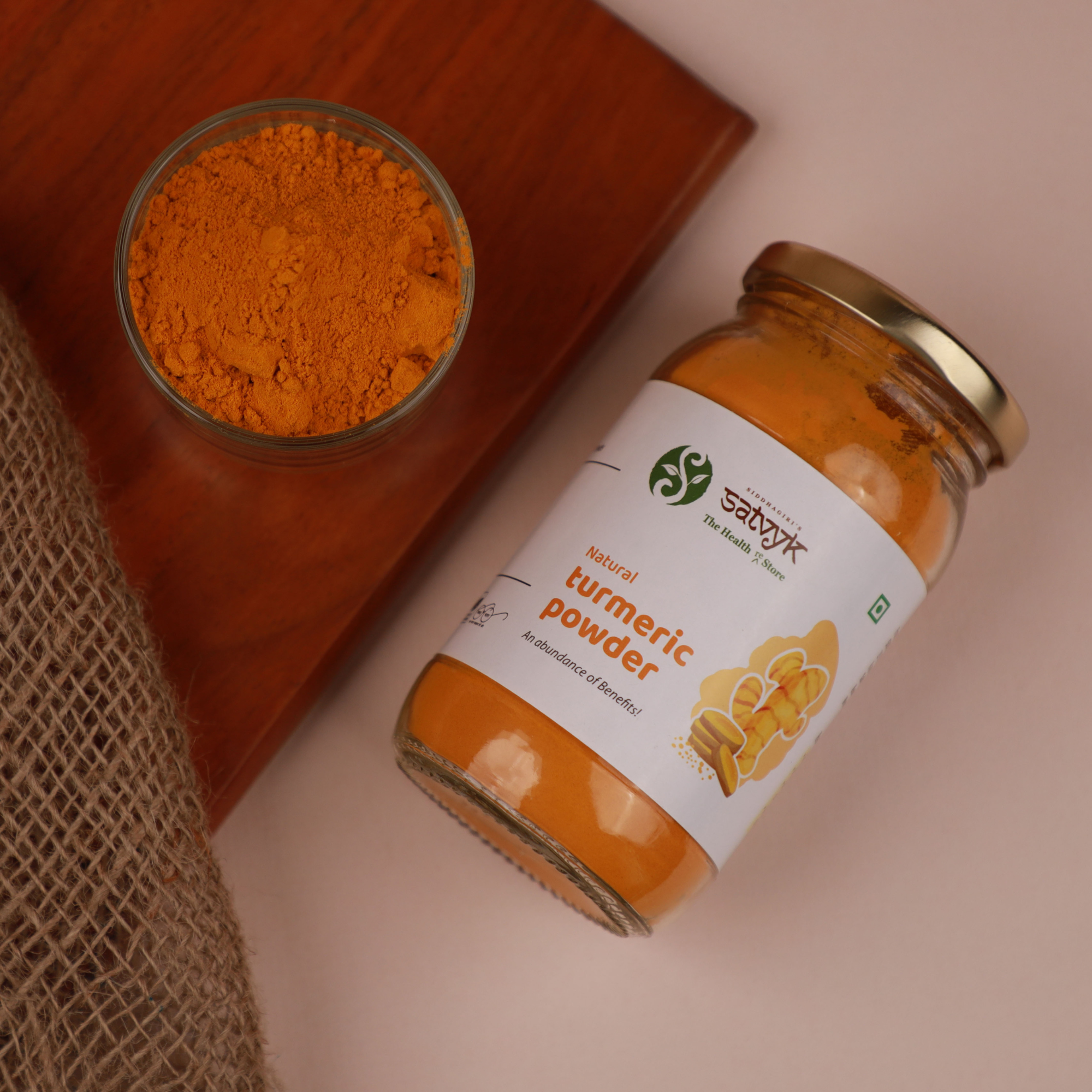Turmeric Powder | High-Curcumin Haldi | Freshly Ground | Pure & Natural | No Preservatives | Ideal for Cooking & Immunity