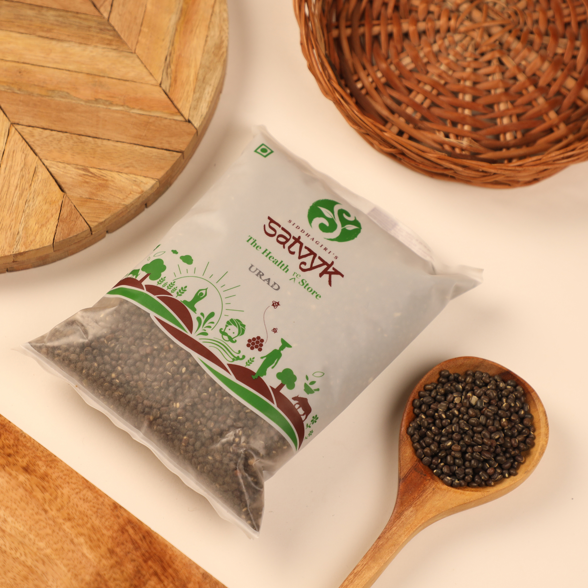 Urad Whole | Whole Black Gram | High Protein & Fiber | Ideal for Dal Makhani & Curries