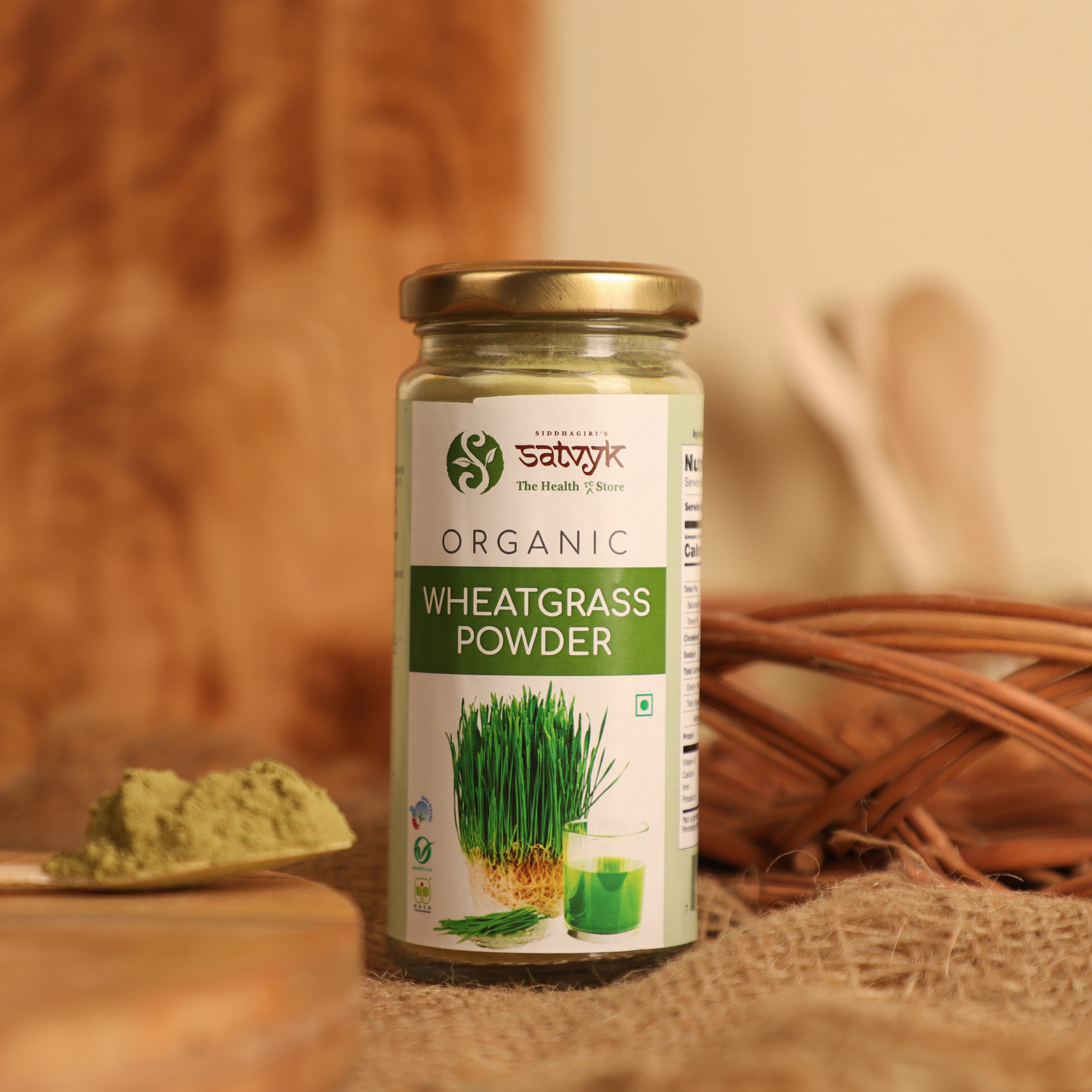 Wheat Grass Powder | Natural Detox & Alkaliser | Rich in Chlorophyll & Antioxidants | Immunity & Energy Booster
