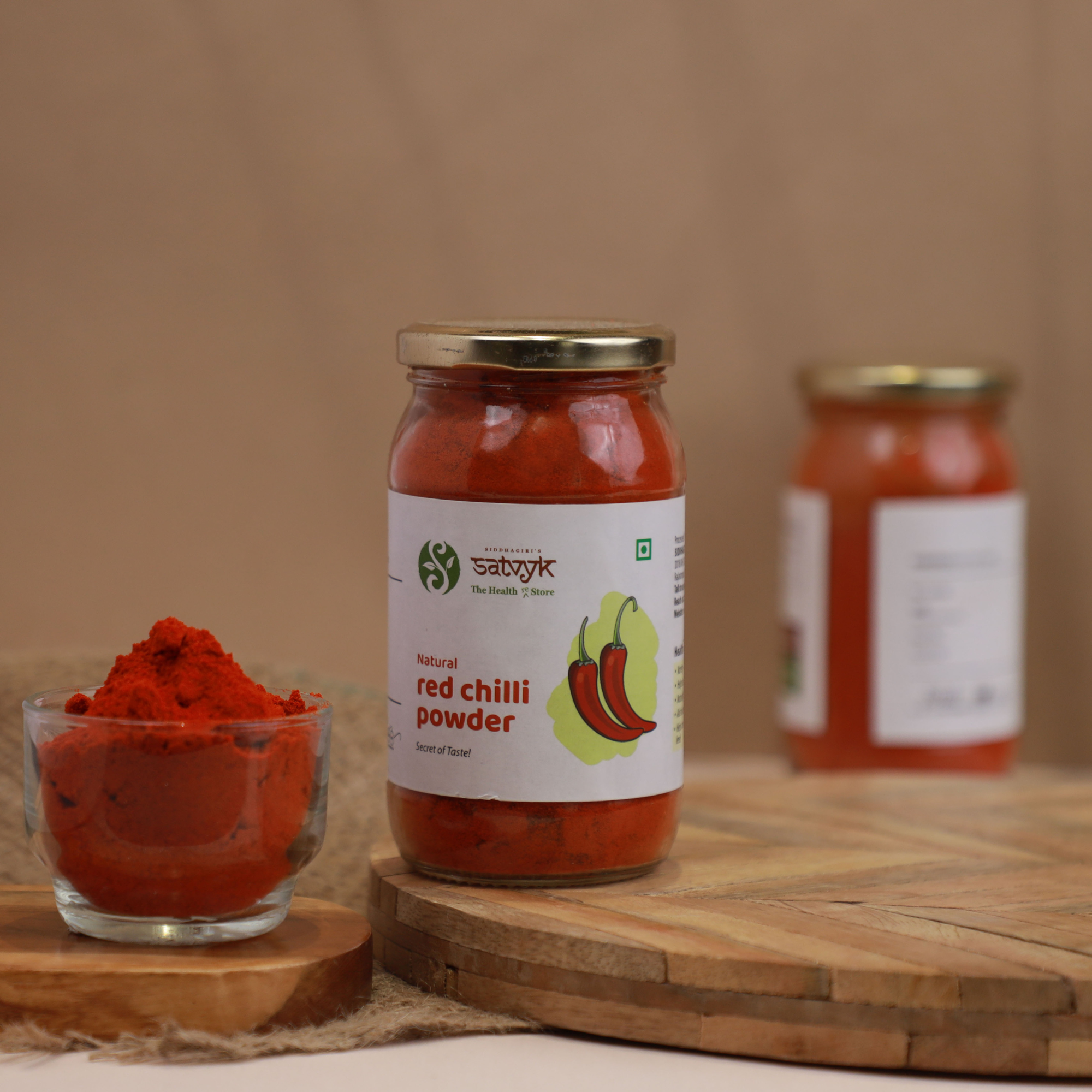 Red Chilli Powder | Spicy & Vibrant | Stone-Ground for Natural Heat & Colour | No Preservatives | Adds Punch to Every Dish