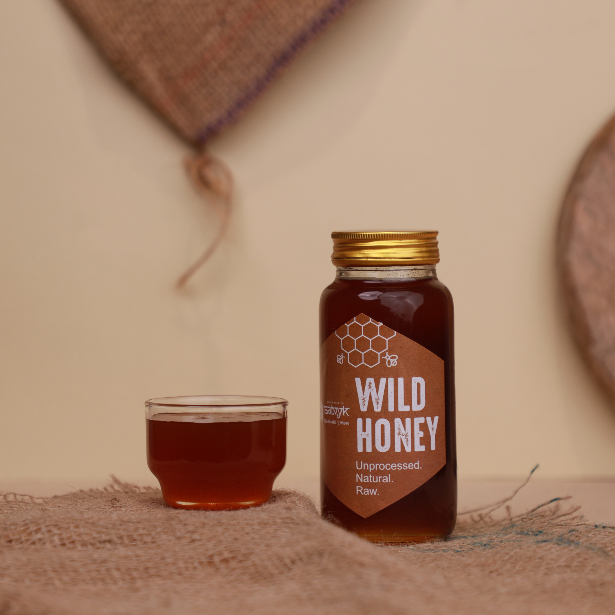 Wild Honey | Forest-Harvested & Raw | Unprocessed & Unfiltered | Rich in Antioxidants | No Added Sugar | Natural Energy Booster