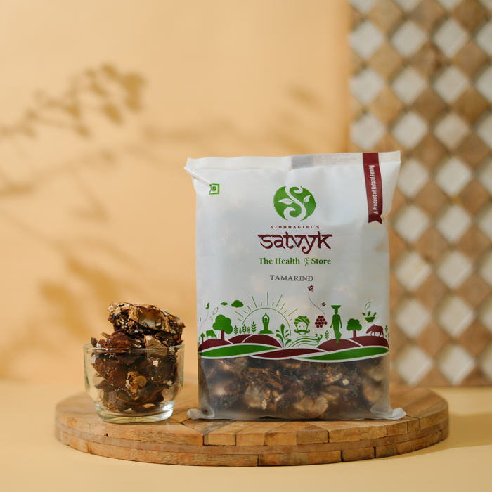 Tamarind | Seedless & Naturally Aged | Rich Tangy Pulp | For South Indian, Chaat & Chutney Recipes