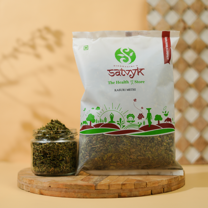 Kasuri Methi | Sun-Dried Fenugreek Leaves | Rich Aroma for North Indian Curries | No Preservatives