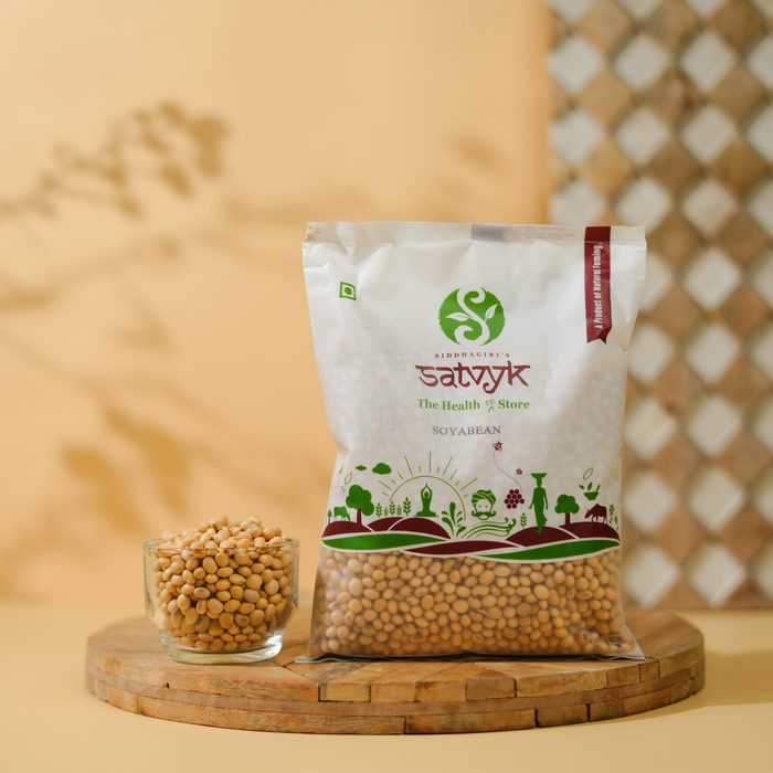 Soyabean | Protein-Rich & Fiber Loaded | Ideal for Curries, Snacks & Tikkis | Unpolished Whole Soy Beans