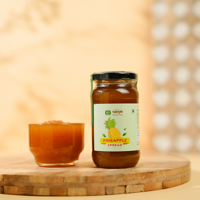 Pineapple Fruit Spread | Tropical Flavour in Every Spoon | Made from Fresh Pineapple Pulp