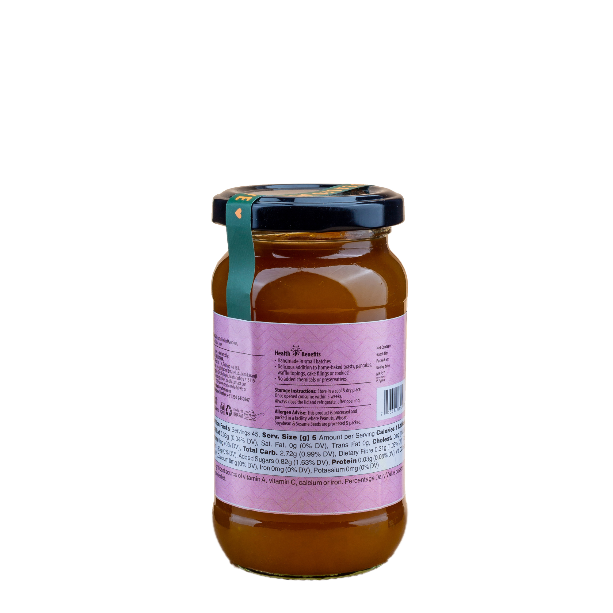Mango Spread | Made from Real Mangoes | Smooth & Naturally Sweet | Kids’ Favourite