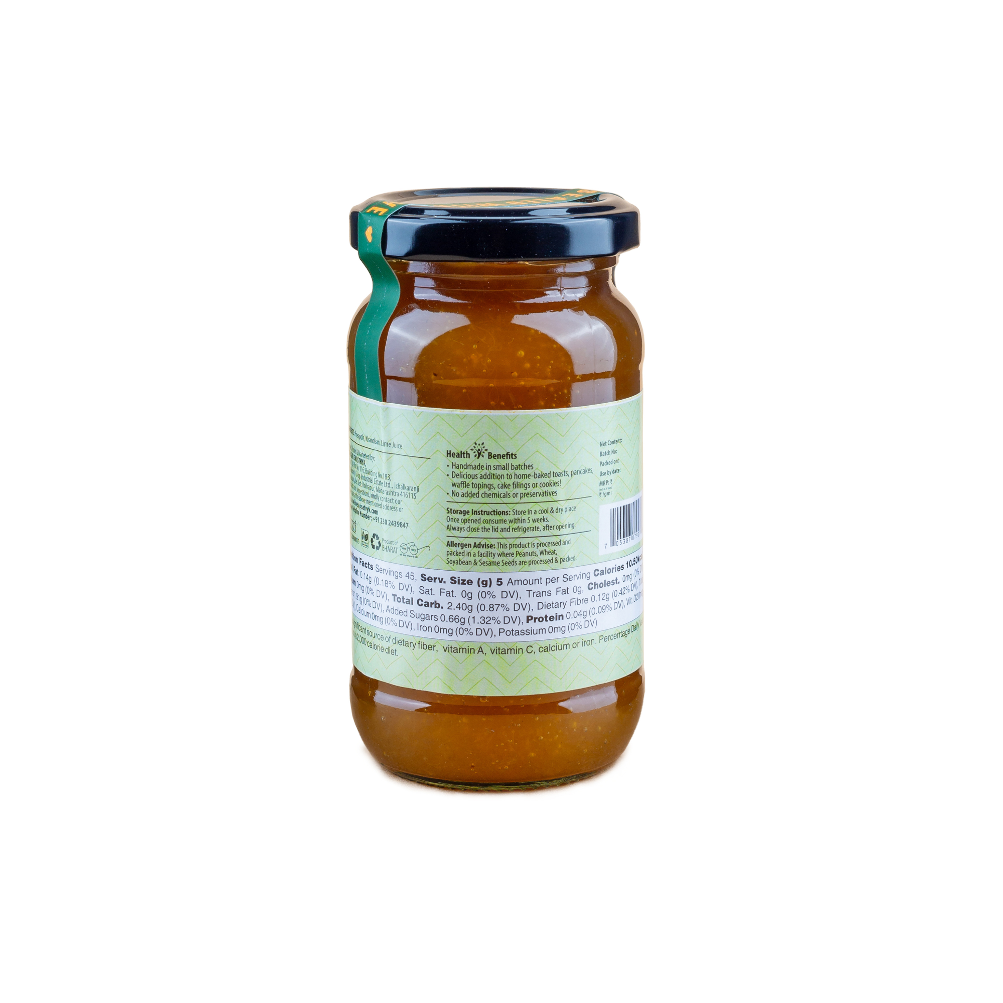 Pineapple Chilli Spread | Sweet-Heat Fusion | Great with Snacks, Toast & Rolls