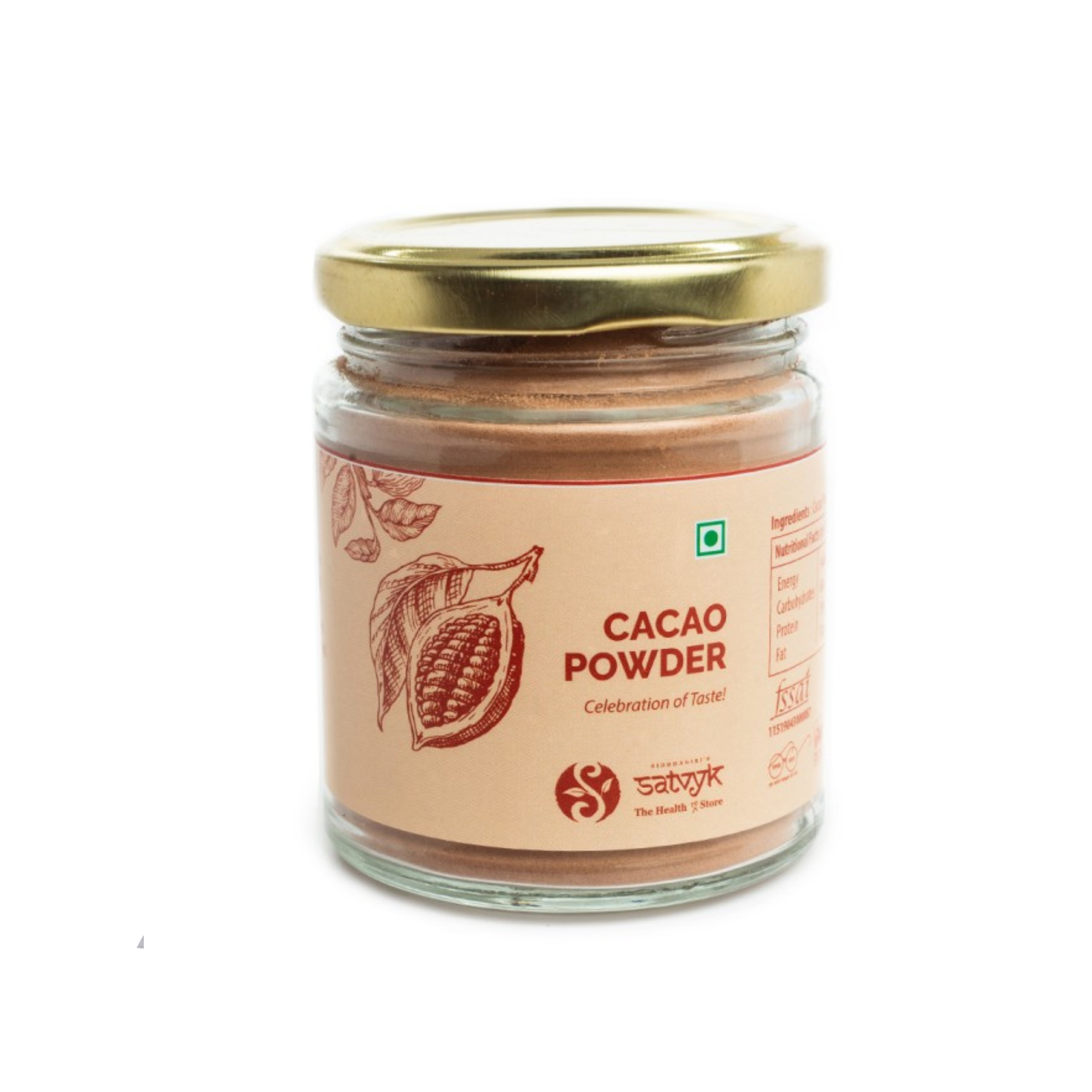 Cacao Powder | Unsweetened Natural Cocoa | For Baking & Beverages | Vegan Superfood