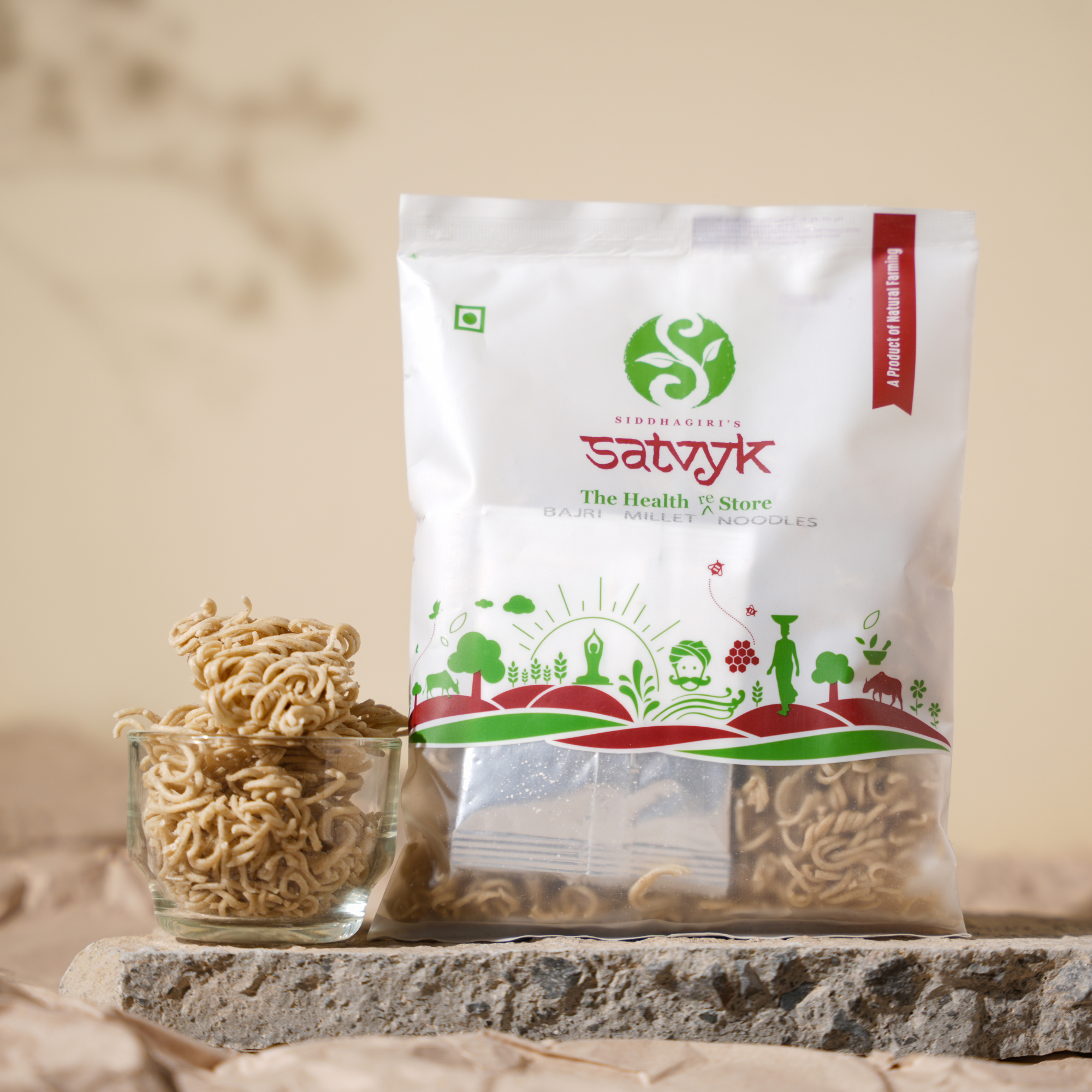 Bajra Noodles | Power of Pearl Millet | Rich in Iron & Fibre | No Maida | Nourishing Traditional Grain Noodles