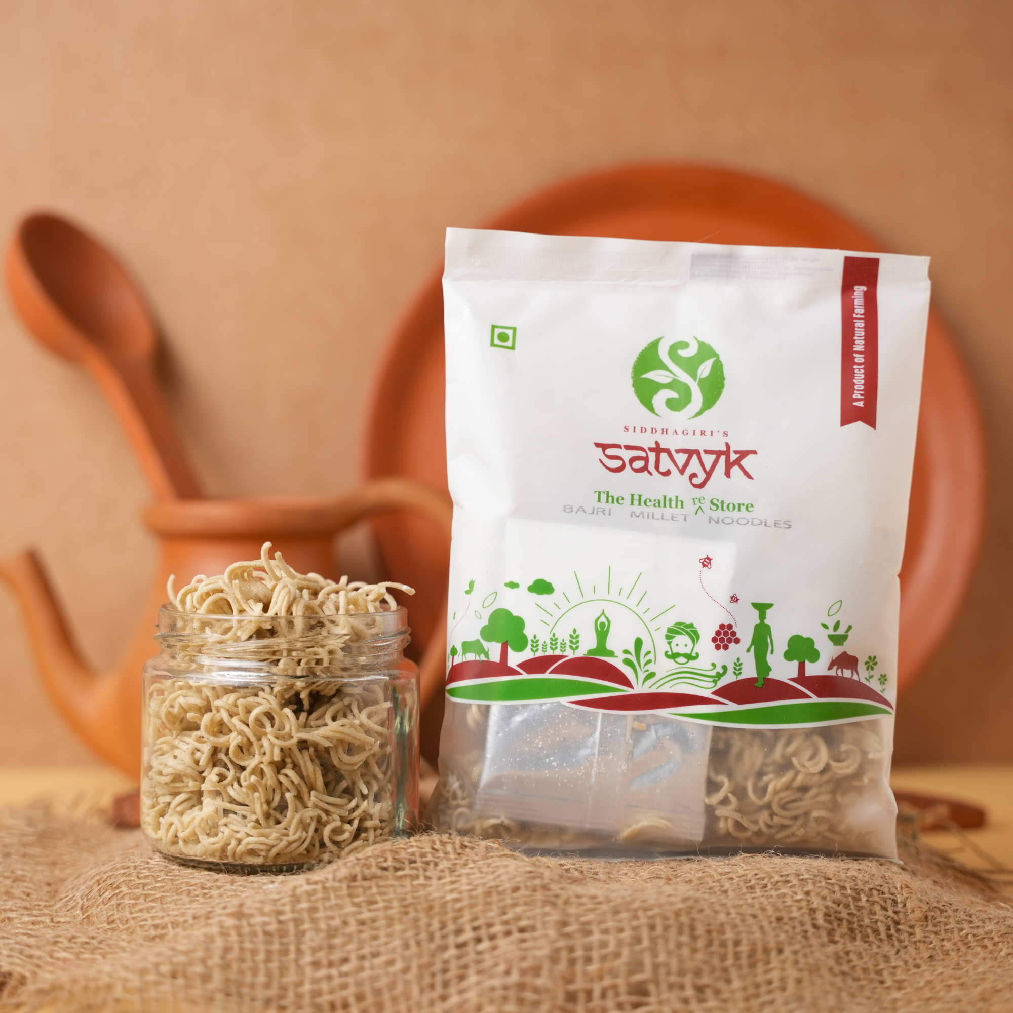 Bajra Noodles | Power of Pearl Millet | Rich in Iron & Fibre | No Maida | Nourishing Traditional Grain Noodles