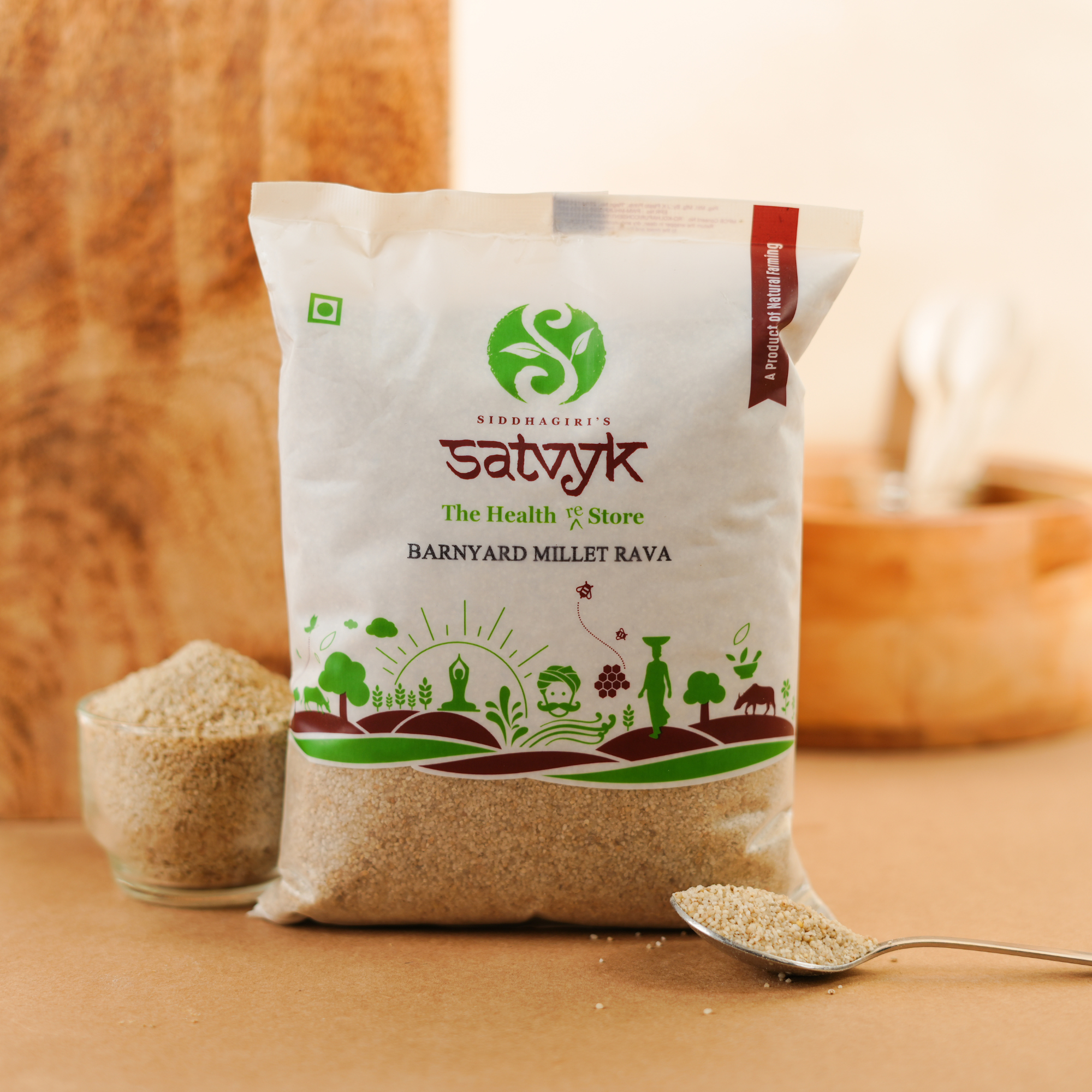 Barnyard Millet Rawa | Fasting-Friendly & Easy to Digest | No Wheat or Maida | Light & Nutritious for Daily Use