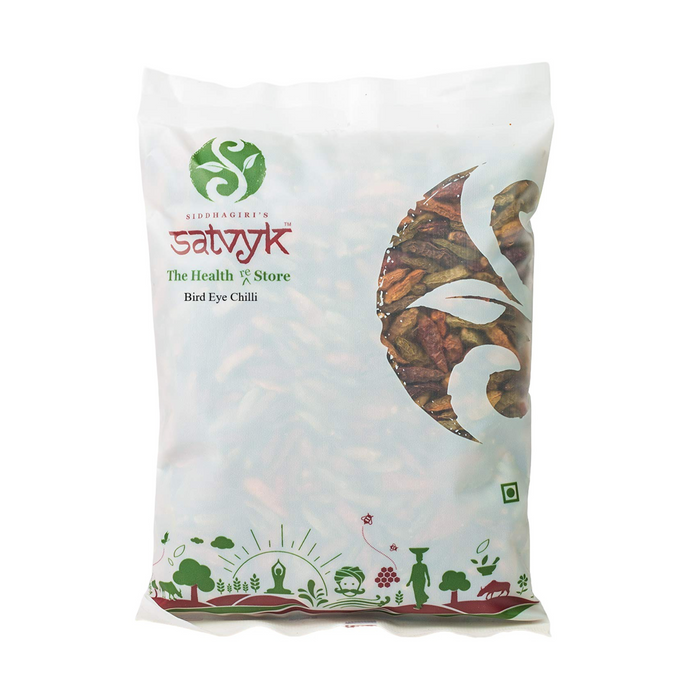 Bird Eye Chilli | Naturally Dried & Spicy | Small & Potent | Ideal for Pickles, Curries & Asian Cooking