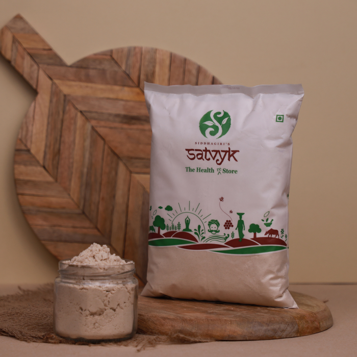 Browntop Millet Flour | Gluten-Free & Easy to Digest | High Fiber & Iron | Ideal for Roti, Dosa & Everyday Cooking