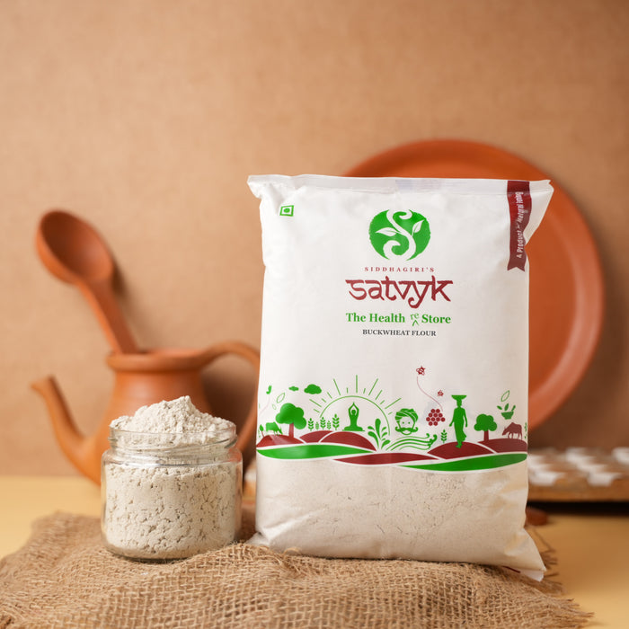 Buckwheat Flour | Kuttu Ka Atta | Gluten-Free & Fasting-Friendly | Rich in Protein & Fiber | Ideal for Rotis & Festive Recipes