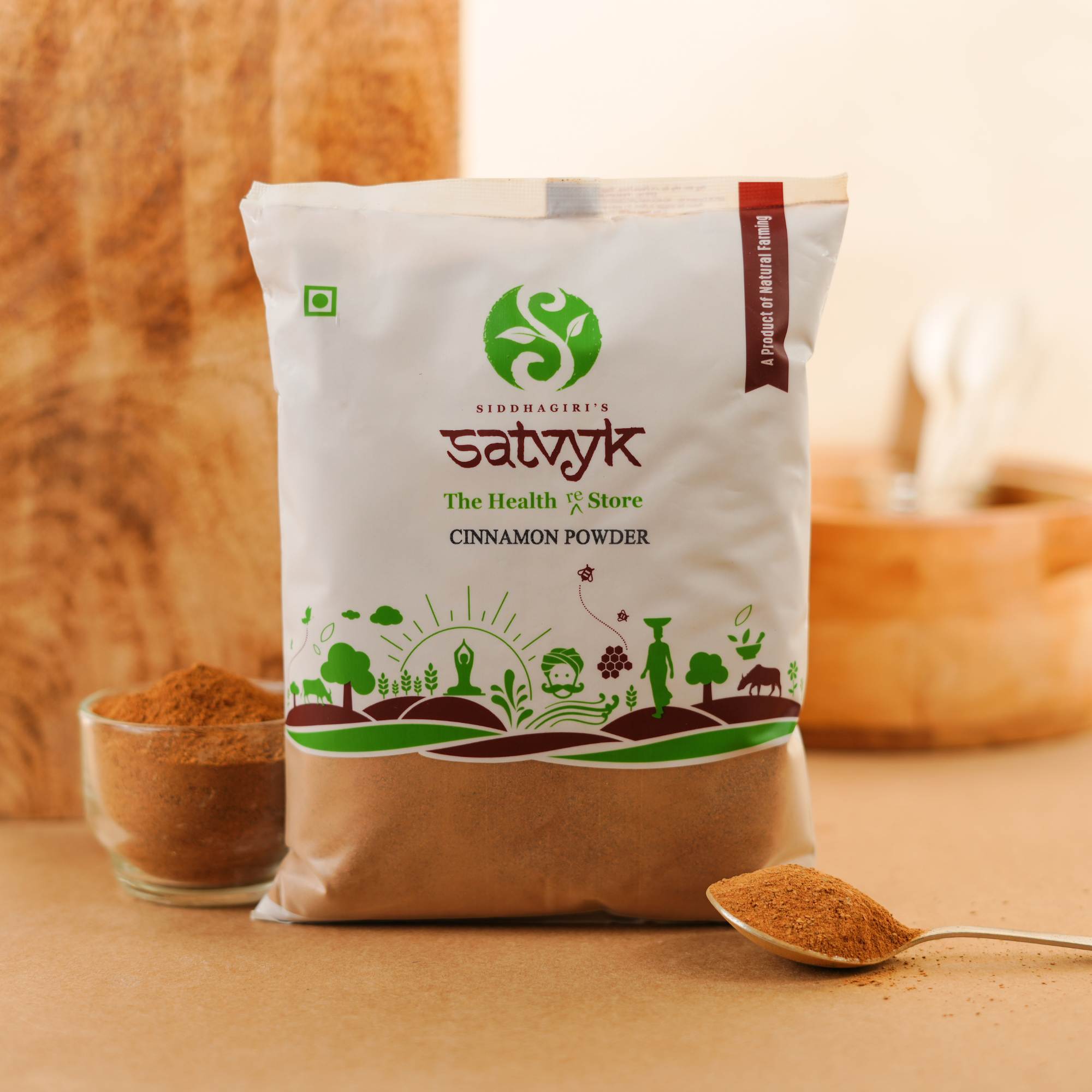 Cinnamon Powder | Sweet & Warm Spice | Made from Real Cinnamon | Ideal for Bakes, Teas & Curries | No Additives