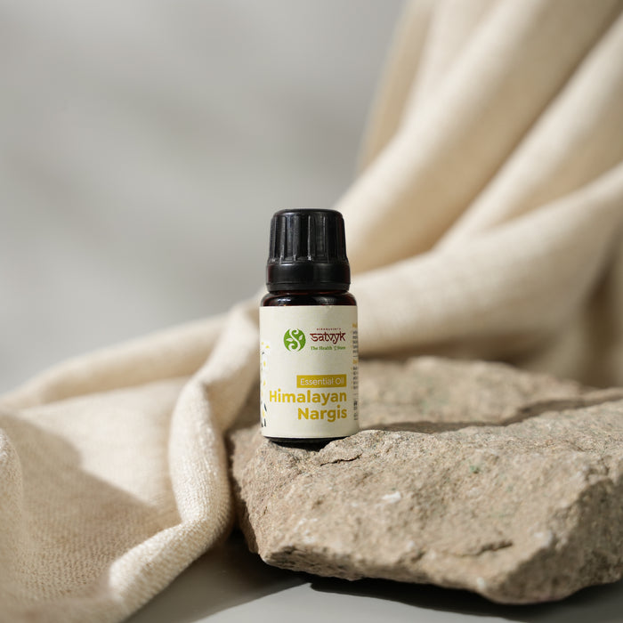 Kashmir Nargis Essential Oil | Rare Floral Essence | Calming & Cooling Fragrance Oil