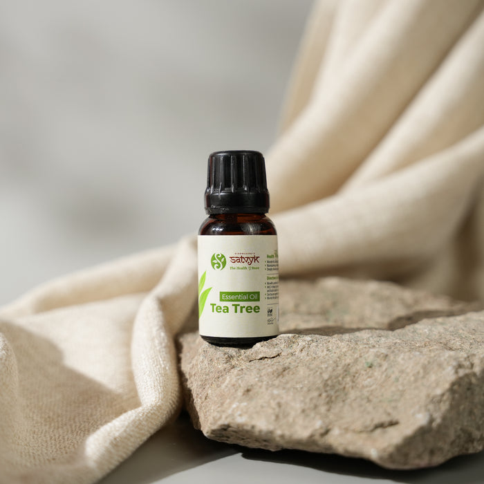 Tea Tree Essential Oil | Purifying & Anti-Bacterial | For Acne, Hair & Skin Care