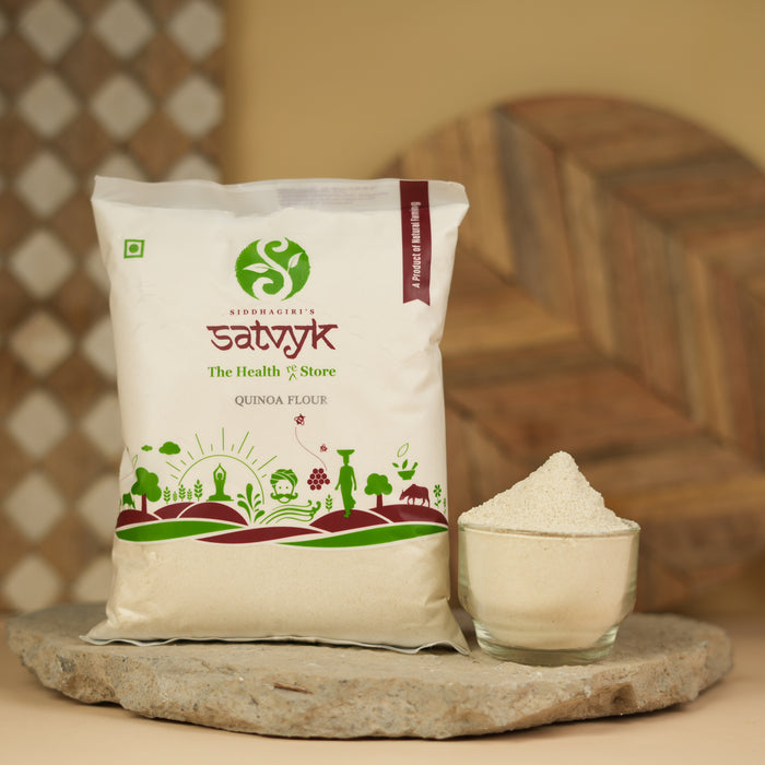 Quinoa Flour | Protein-Packed & Gluten-Free | Ideal for Healthy Baking, Roti & Pancakes | Light & Nutritious