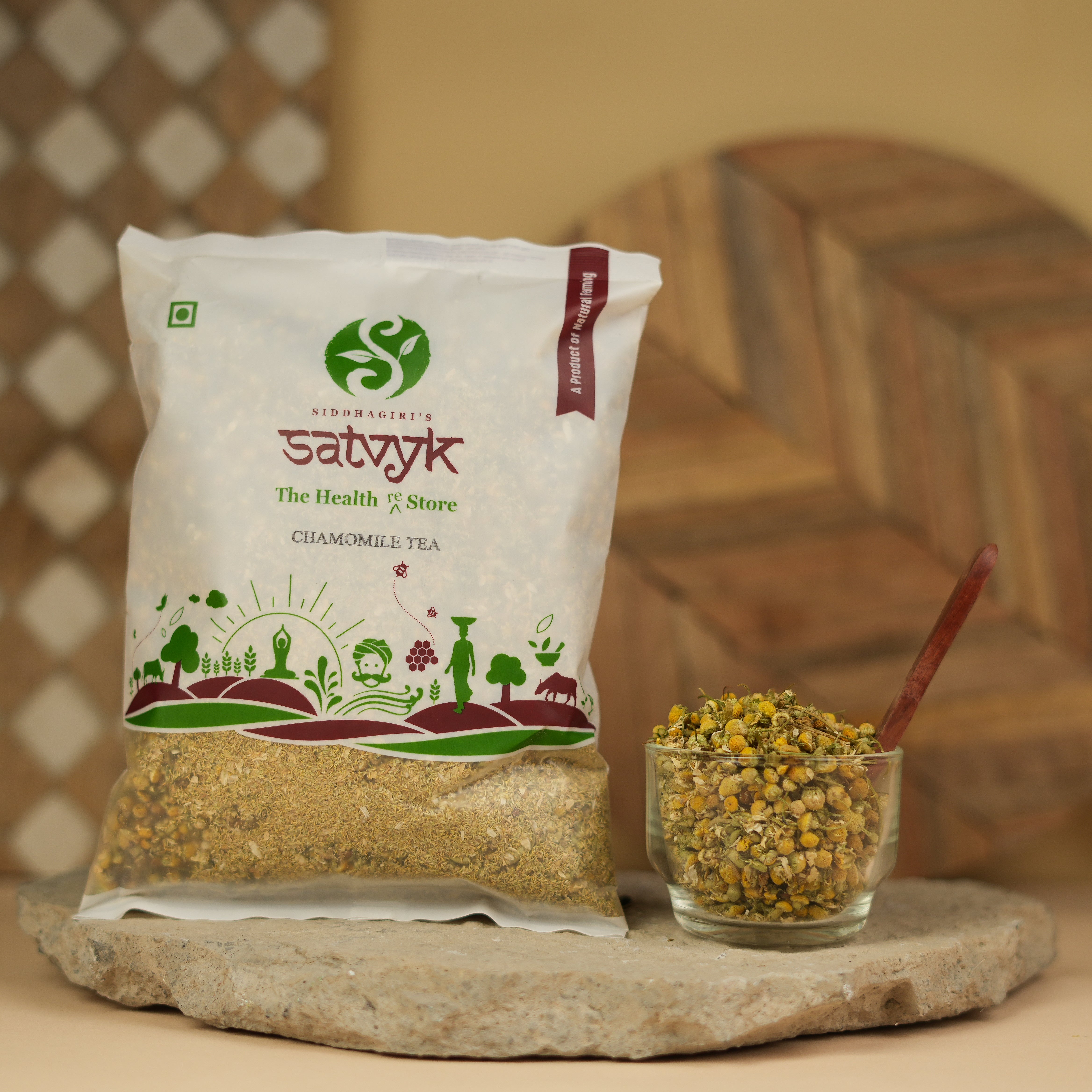 Dried Chamomile Flowers | Calming Herbal Tea Ingredient | Sleep Support & Stress Relief | Natural & Fragrant