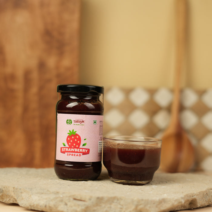 Strawberry Spread | Real Berry Goodness | No Artificial Flavour | Loved by Kids & Adults