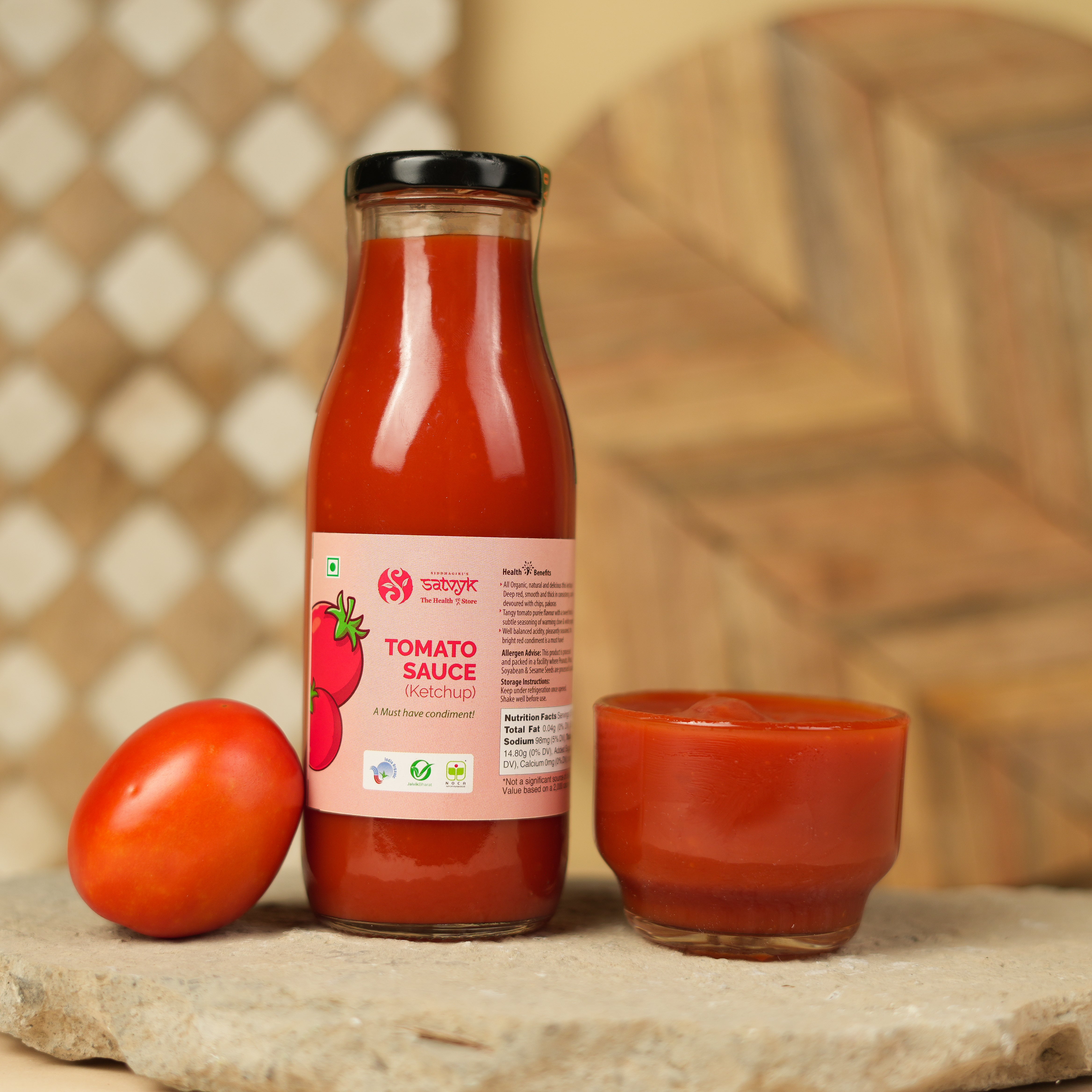 Natural Tomato Ketchup | No Added Preservatives | Rich Tomato Taste | Kids’ Favourite Dip