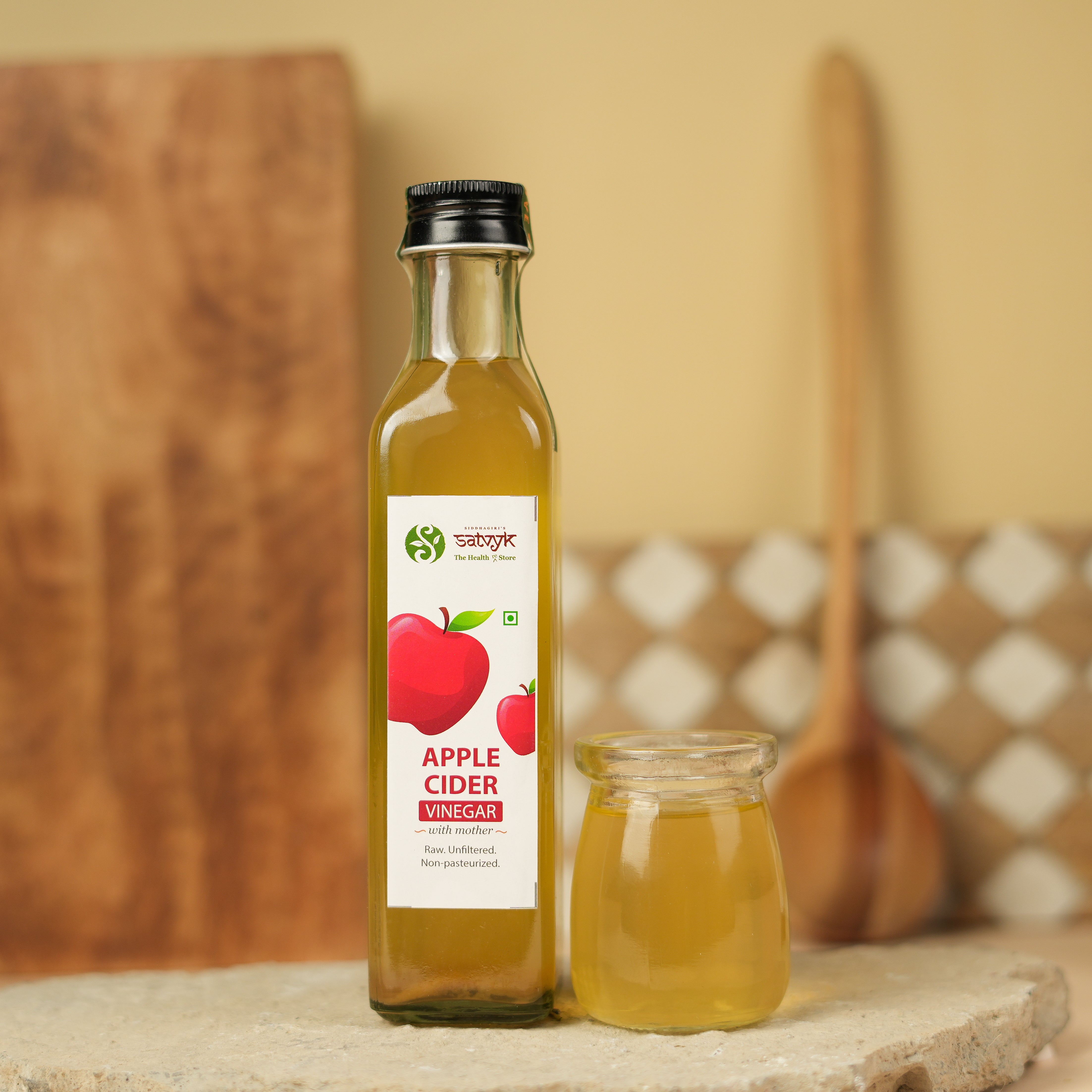 Apple Cider Vinegar with mother| ACV | Unfiltered & Undiluted | ACV fo ...