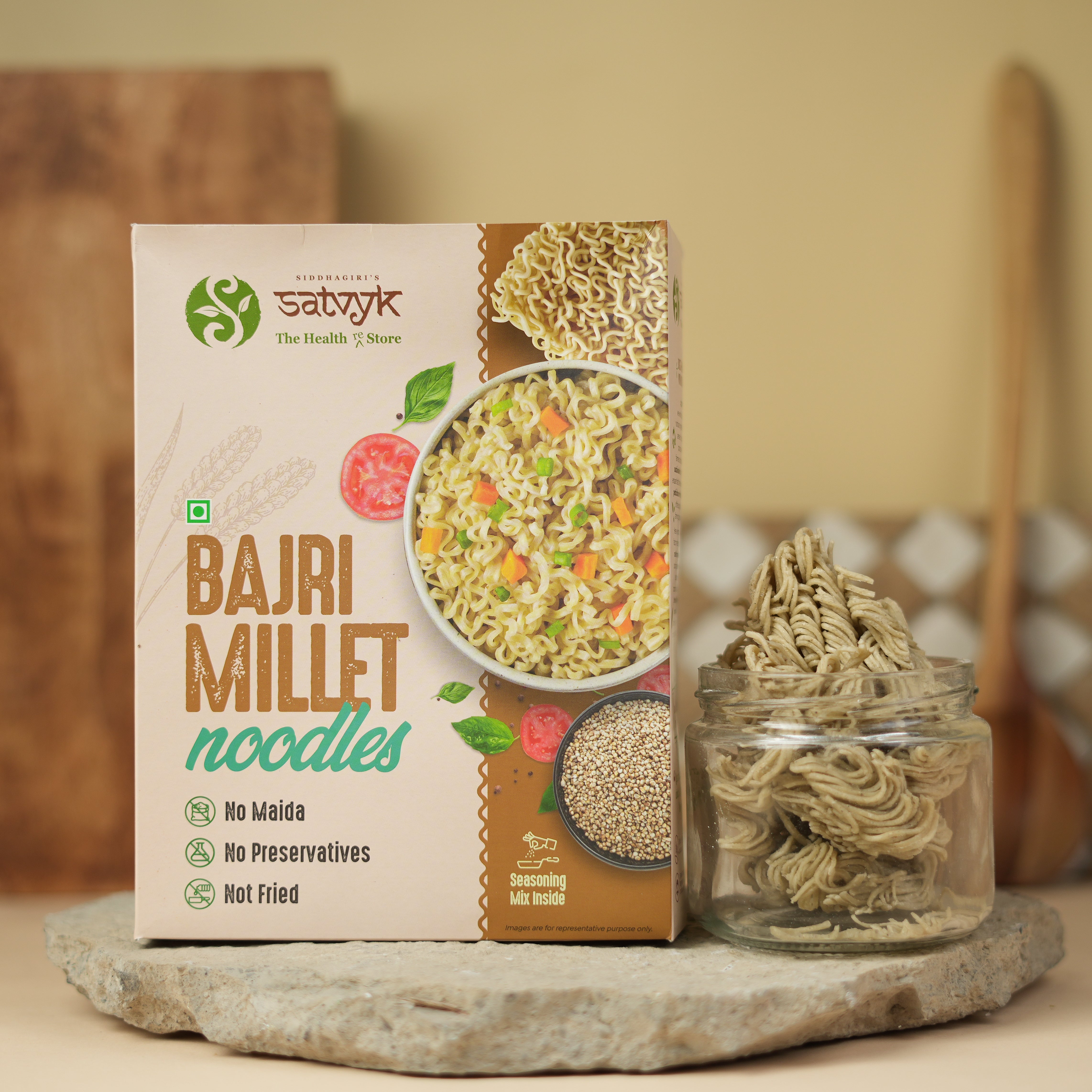 Bajra Noodles | Power of Pearl Millet | Rich in Iron & Fibre | No Maida | Nourishing Traditional Grain Noodles
