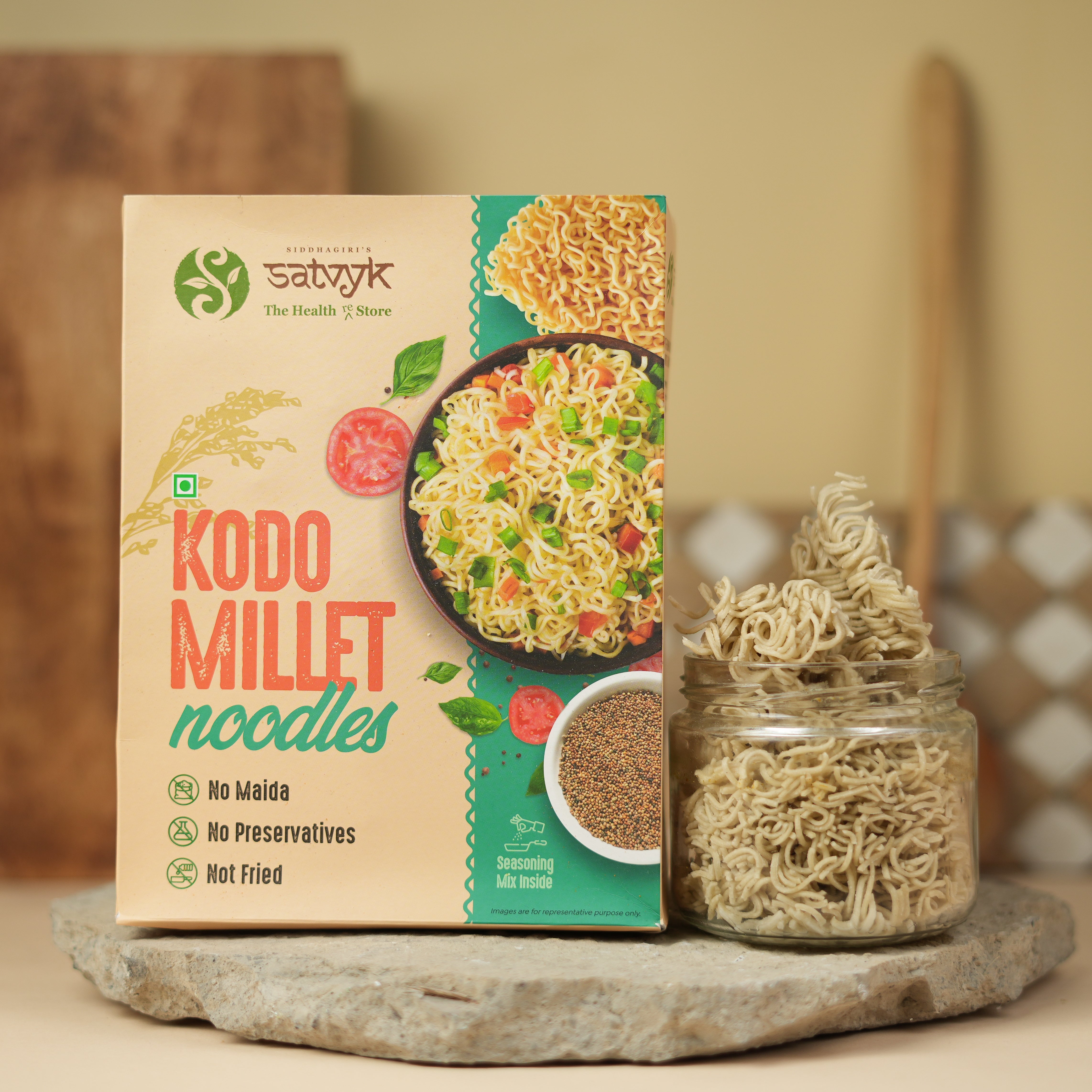 Kodo Millet Noodles | Low Glycemic Index | No Maida | Easy to Digest | Fibre-Rich Millet Meal | Healthy Noodles for All Ages