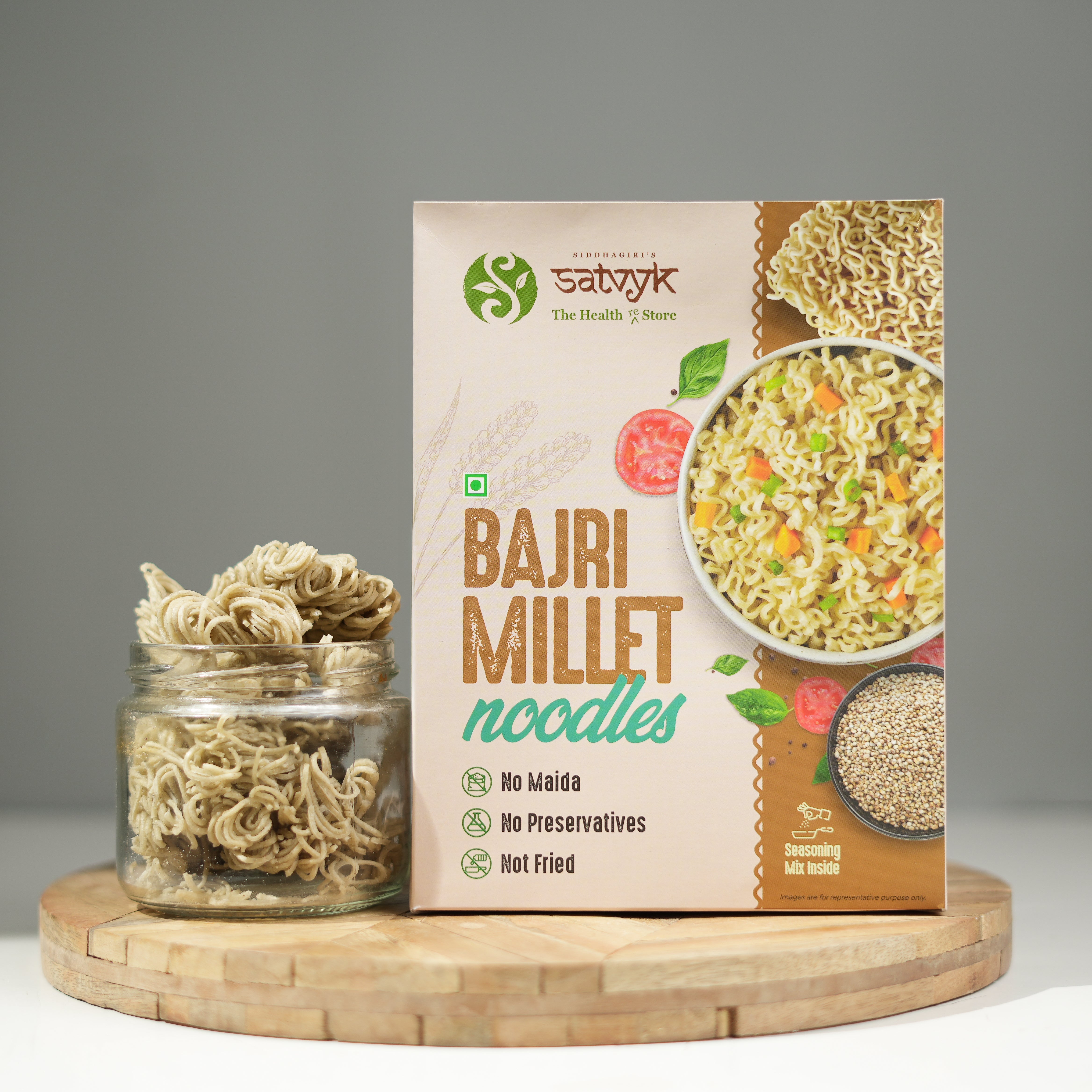 Bajra Noodles | Power of Pearl Millet | Rich in Iron & Fibre | No Maida | Nourishing Traditional Grain Noodles