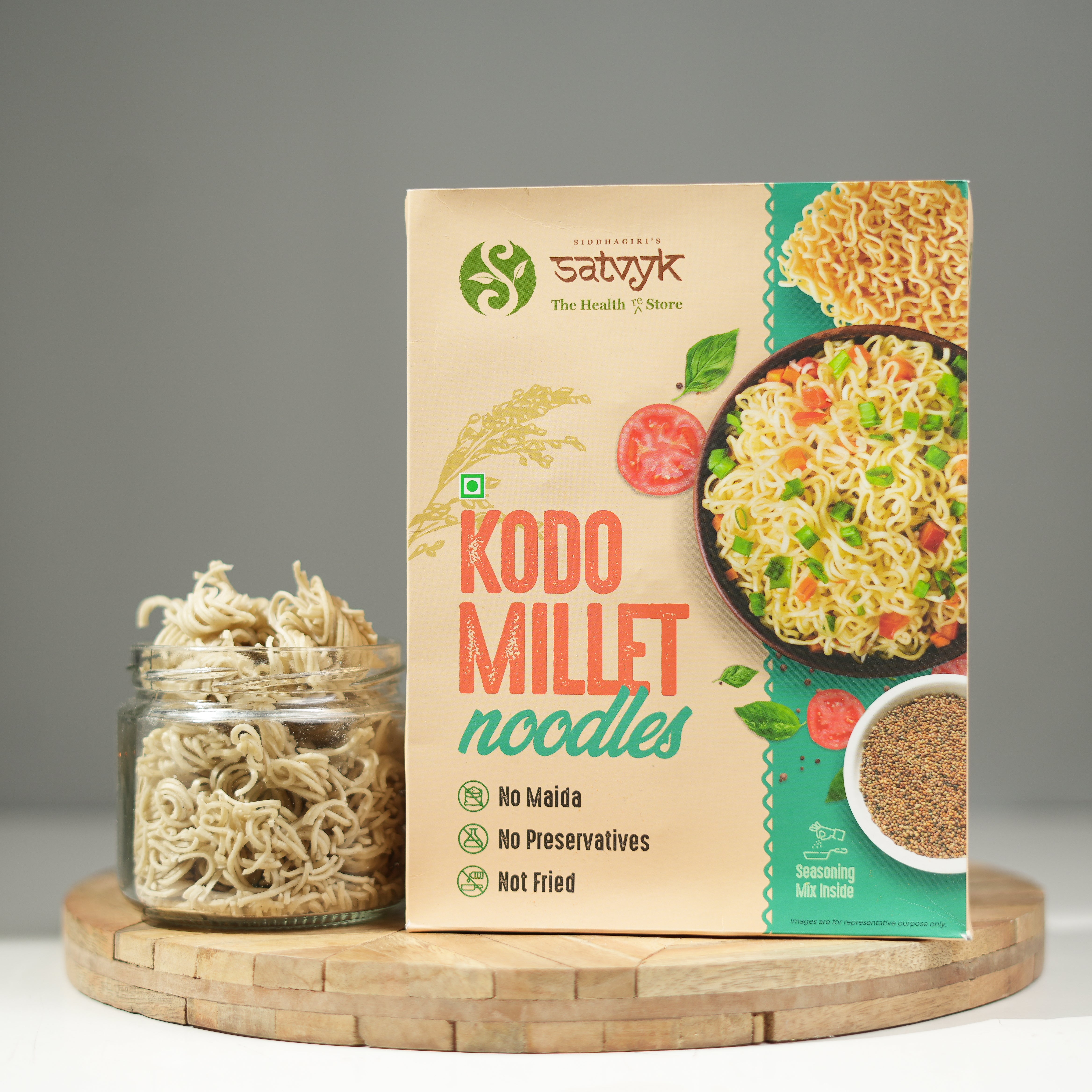 Kodo Millet Noodles | Low Glycemic Index | No Maida | Easy to Digest | Fibre-Rich Millet Meal | Healthy Noodles for All Ages