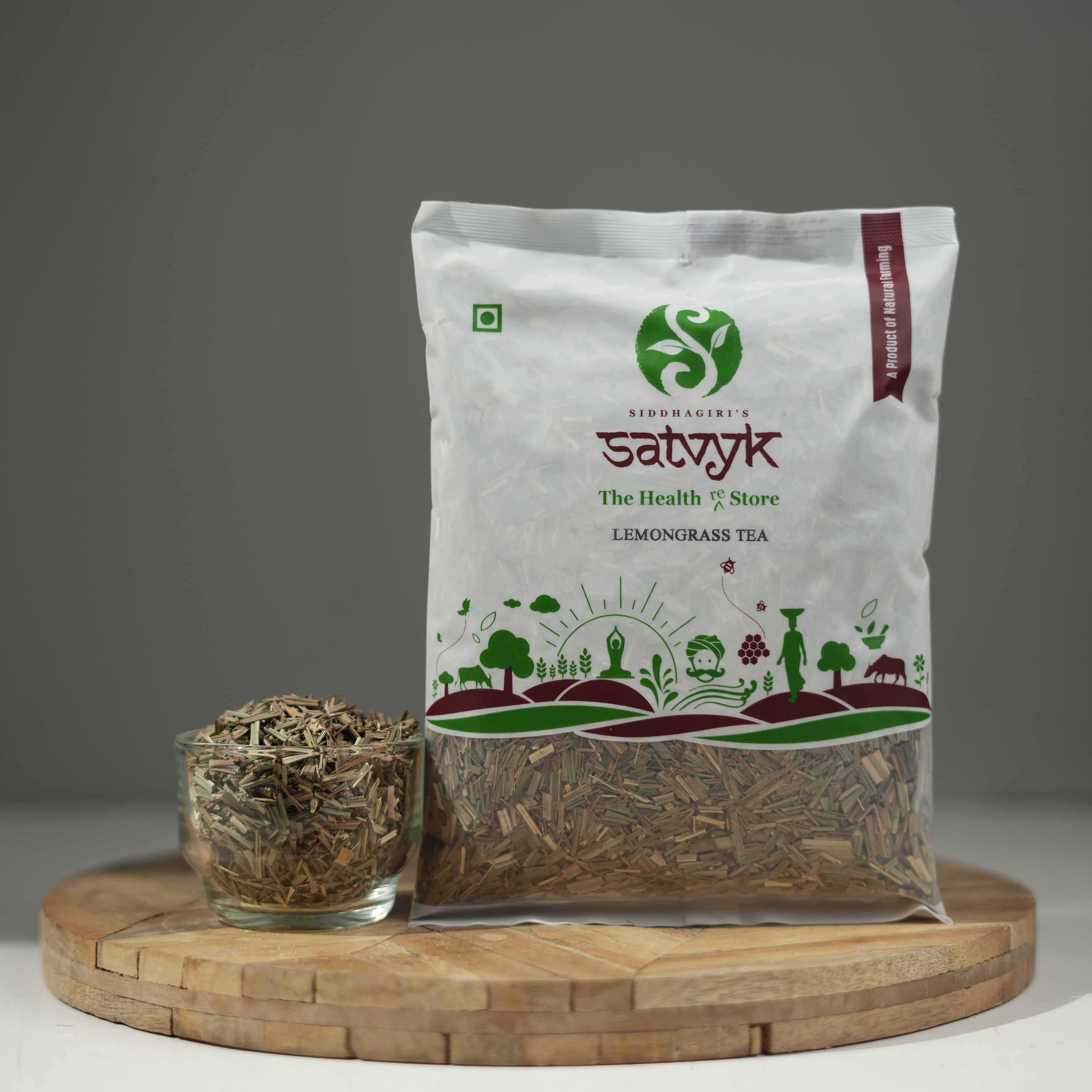 Lemongrass Herbal Tea | Fresh & Citrusy | Caffeine-Free | Good for Digestion | Natural Detox Tea | Immune Support Tea