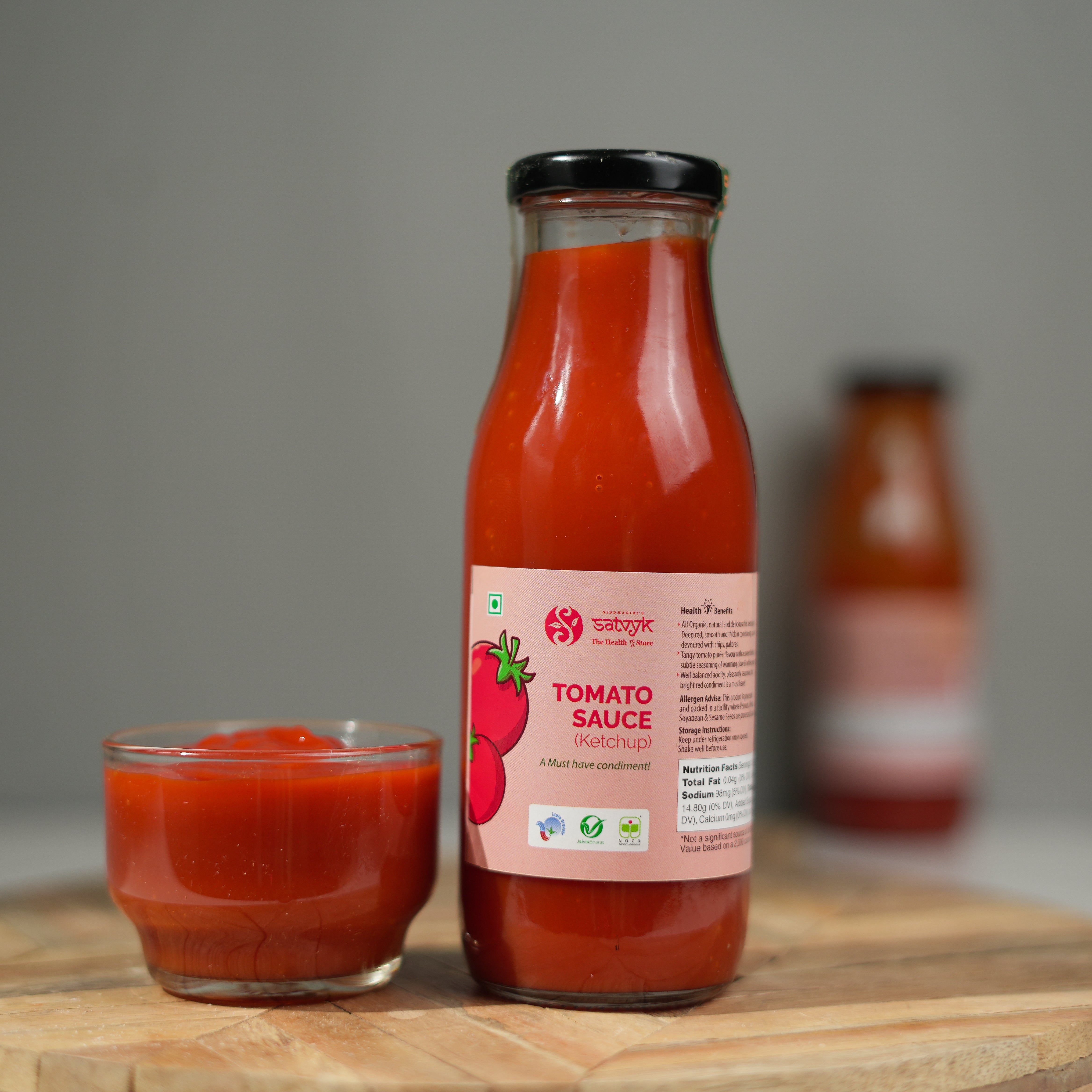 Natural Tomato Ketchup | No Added Preservatives | Rich Tomato Taste | Kids’ Favourite Dip