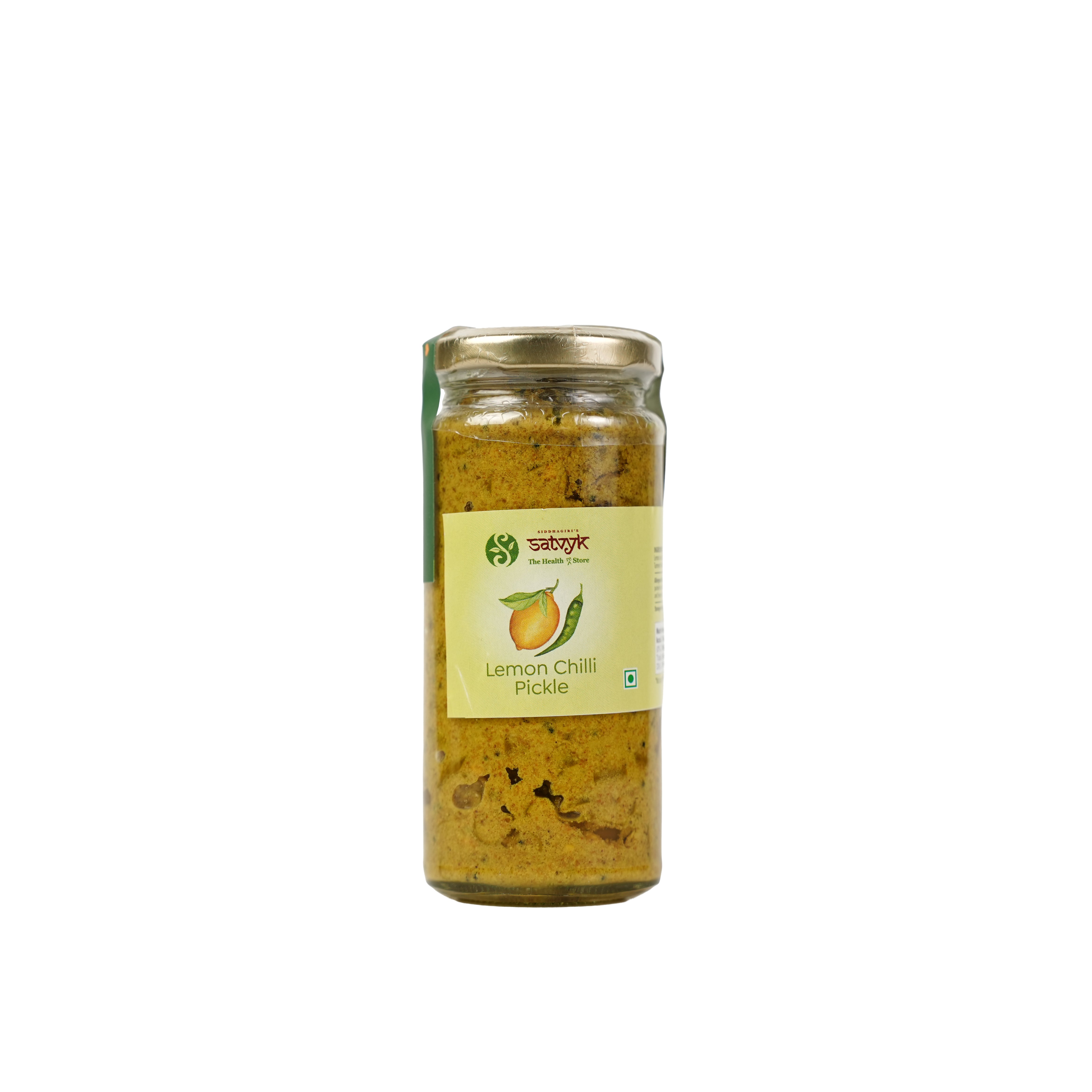 Lemon Chilly Pickle | Spicy & Tangy Combo | Traditional Homemade Style | Sun-Aged for Rich Taste | Preservative-Free