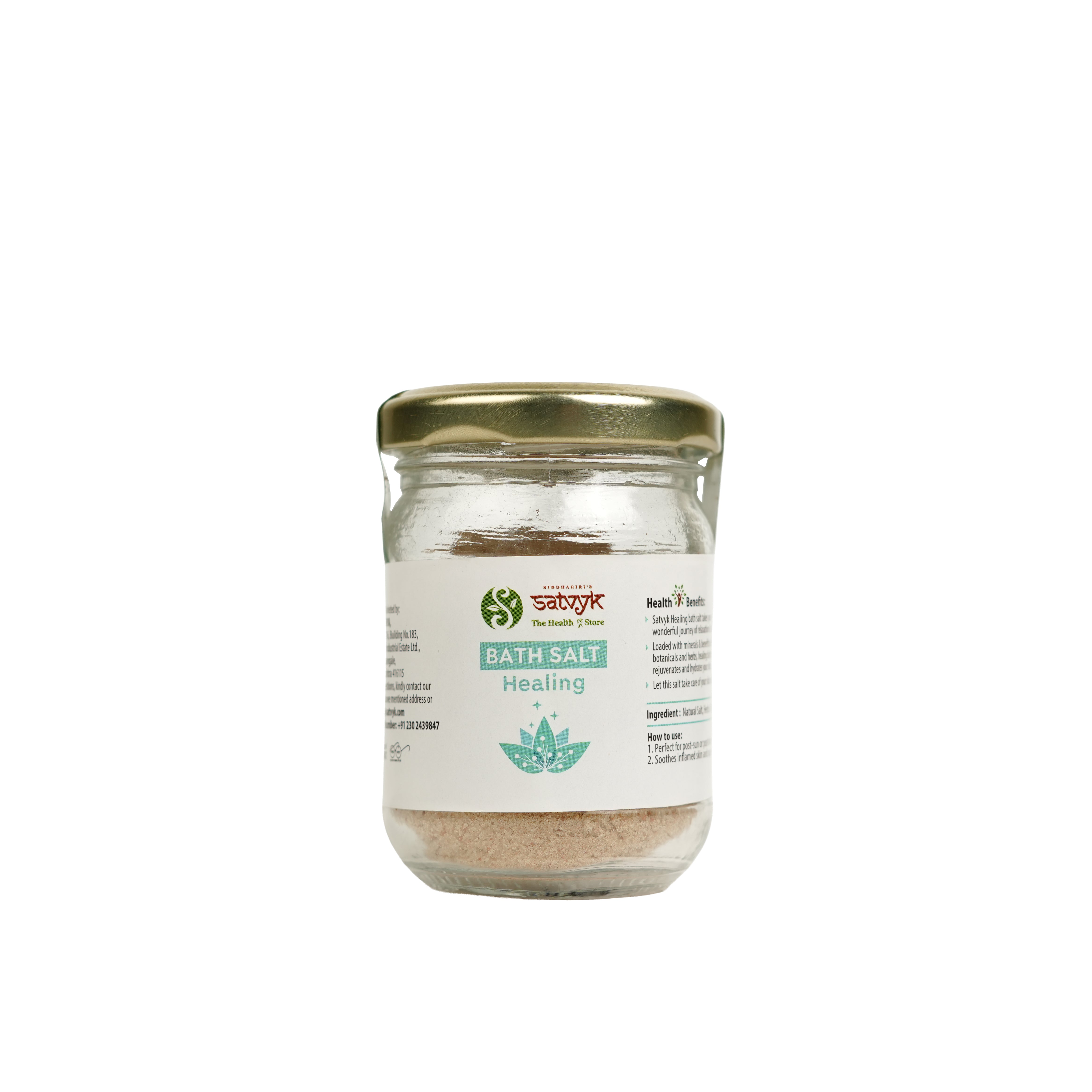 Healing Bath Salt | Enriched with Essential Oils | For Calming Soaks & Skin Recovery