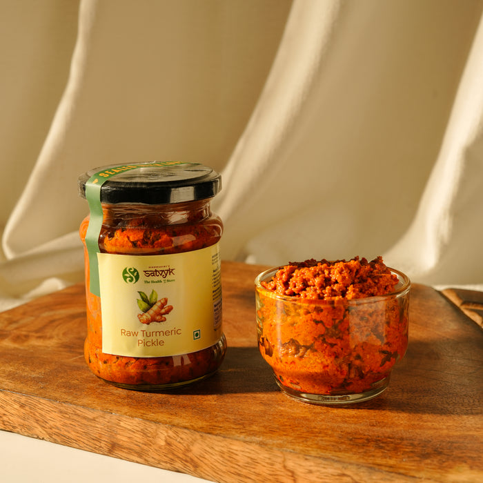 Turmeric Pickle | Homemade Haldi Achar | Immunity-Boosting & Gut Friendly | No Preservatives | Spicy & Traditional Taste