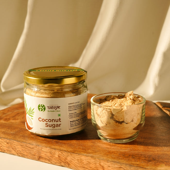 Coconut Sugar | Low Glycemic Natural Sweetener | Made from Coconut Blossom Nectar | Ideal for Baking Recipes