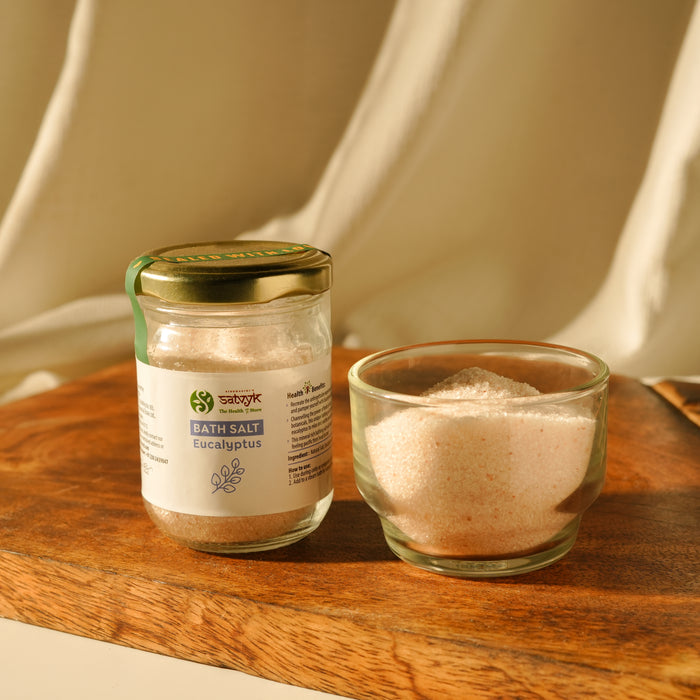Eucalyptus Bath Salt | Sinus Relief & Body Refresh | Ideal for Cold & Congestion Relief