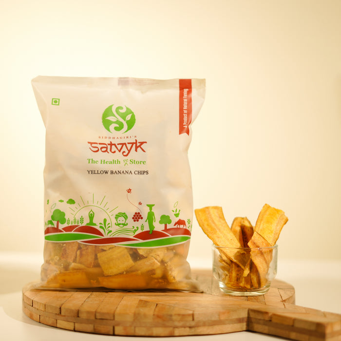 Yellow Banana Chips | Salted & Crisp | Traditional Snack | No Maida | Perfect Anytime Munch