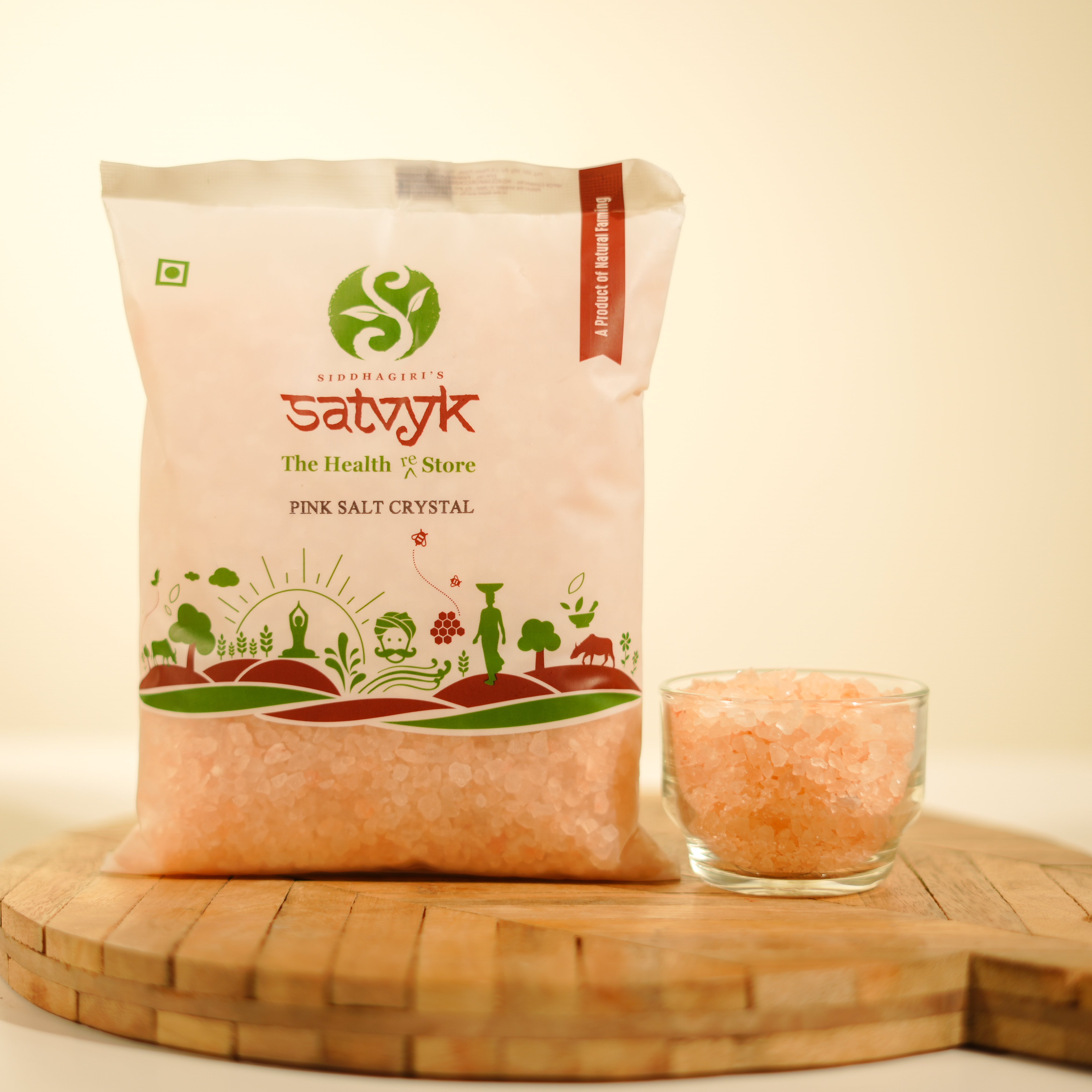 Pink Crystal Salt | Himalayan Rock Salt | Mineral-Rich & Naturally Mined | Ideal for Cooking, Bath & Wellness Use